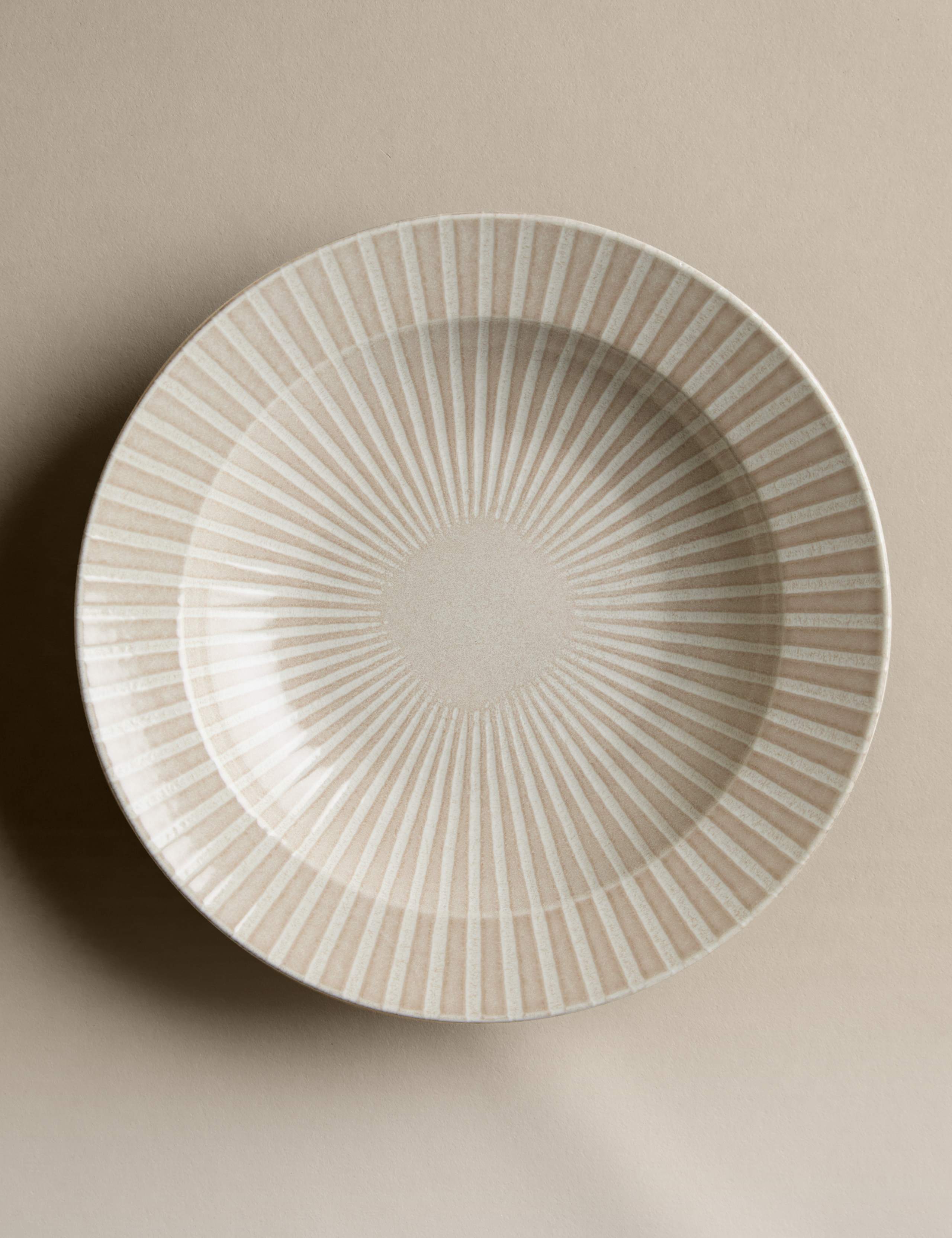 Reactive Striped Pasta Bowl
