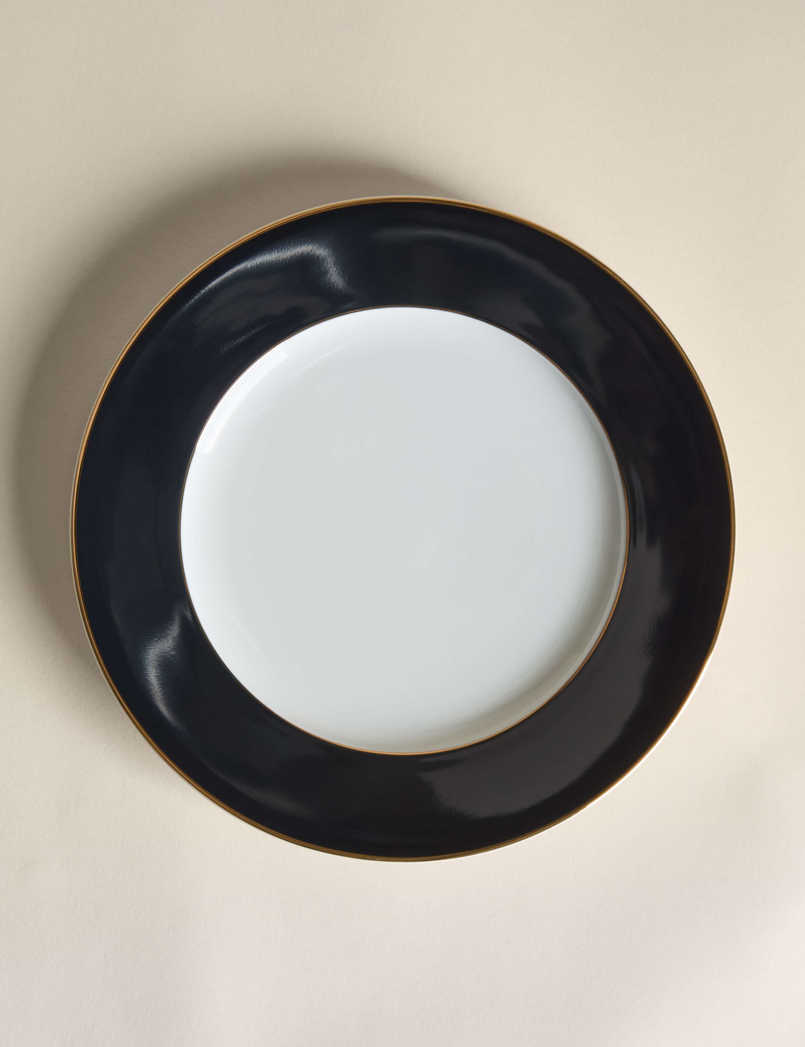 Maxim Gilded Rim Dinner Plate