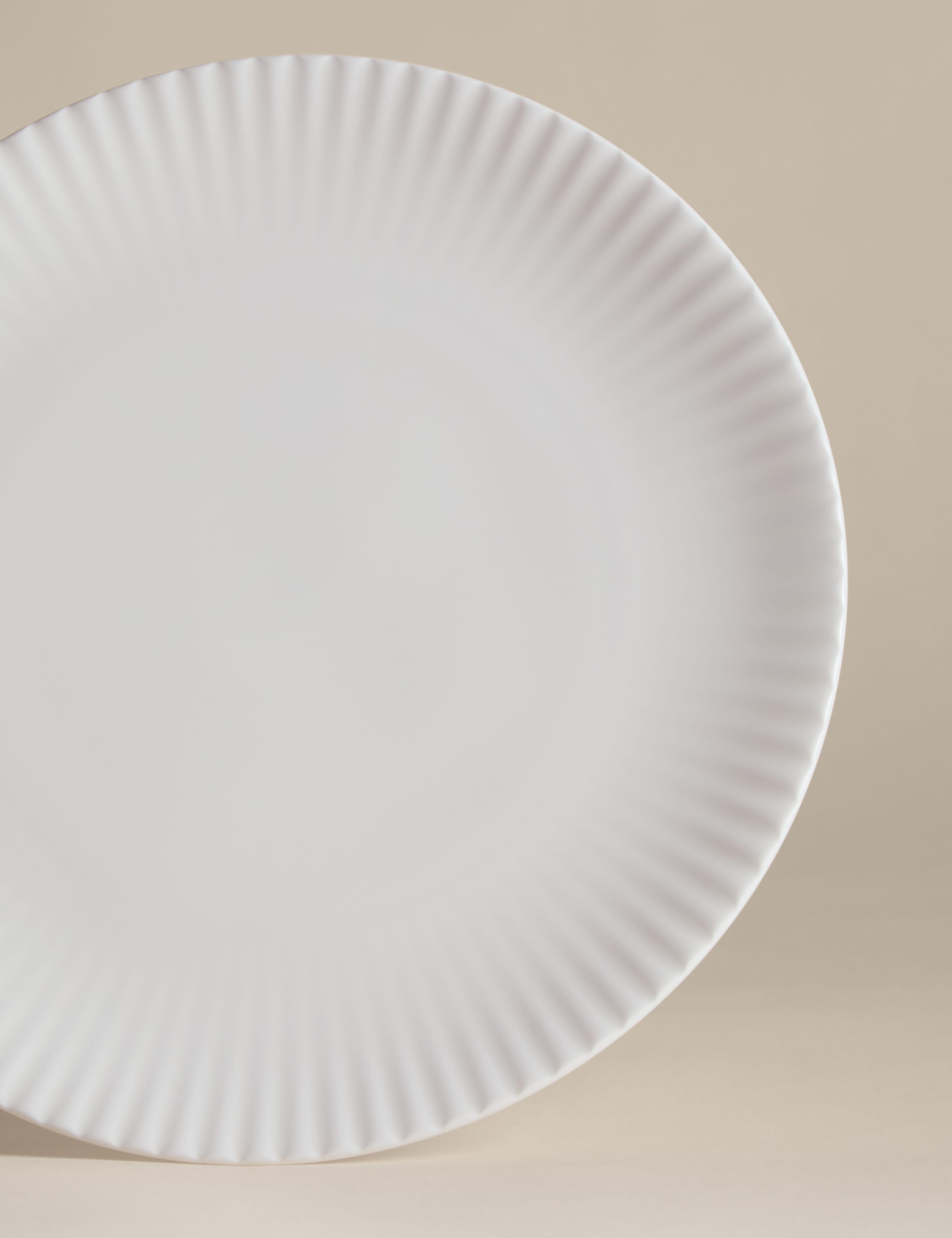 Fluted Hampton Dinner Plate