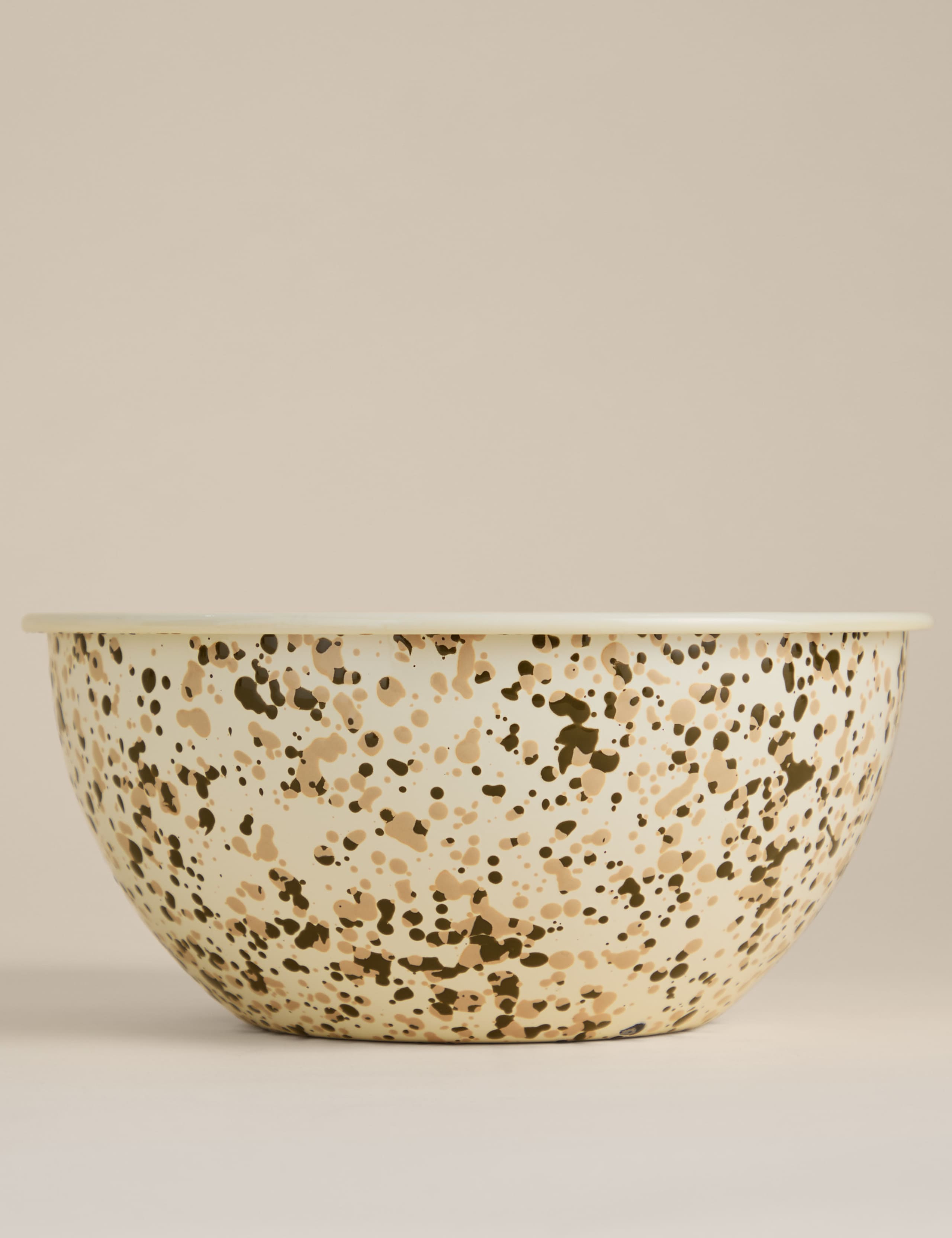 Enamel Splatter Mixing Bowl