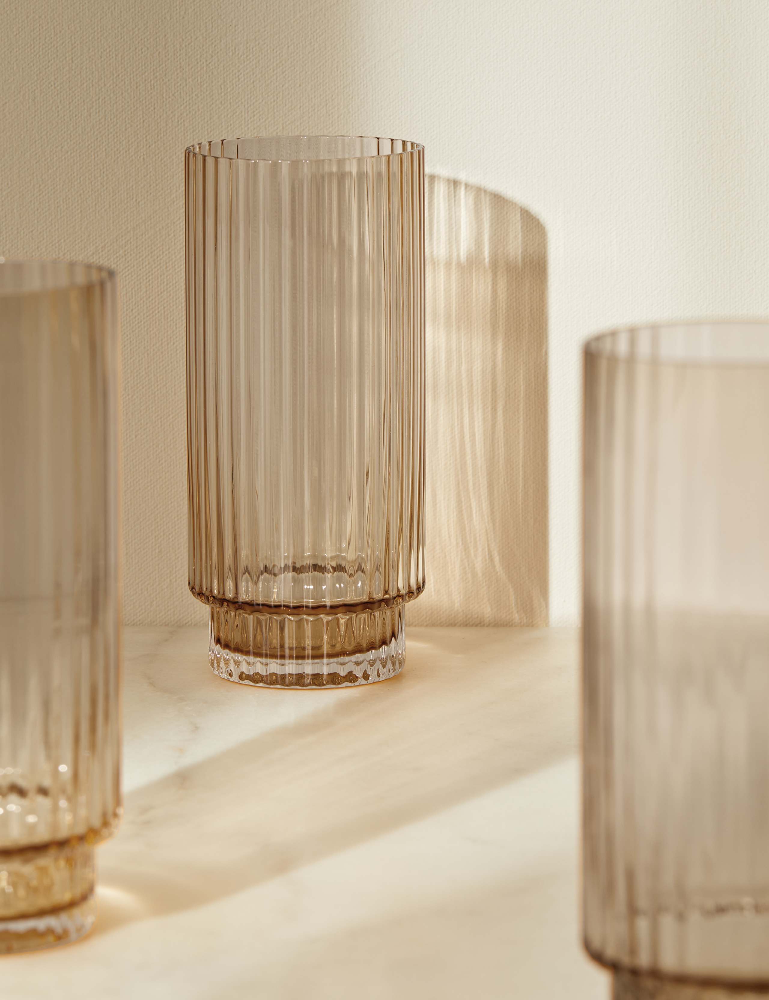 Set of 4 Handmade Celine Hi Ball Glasses