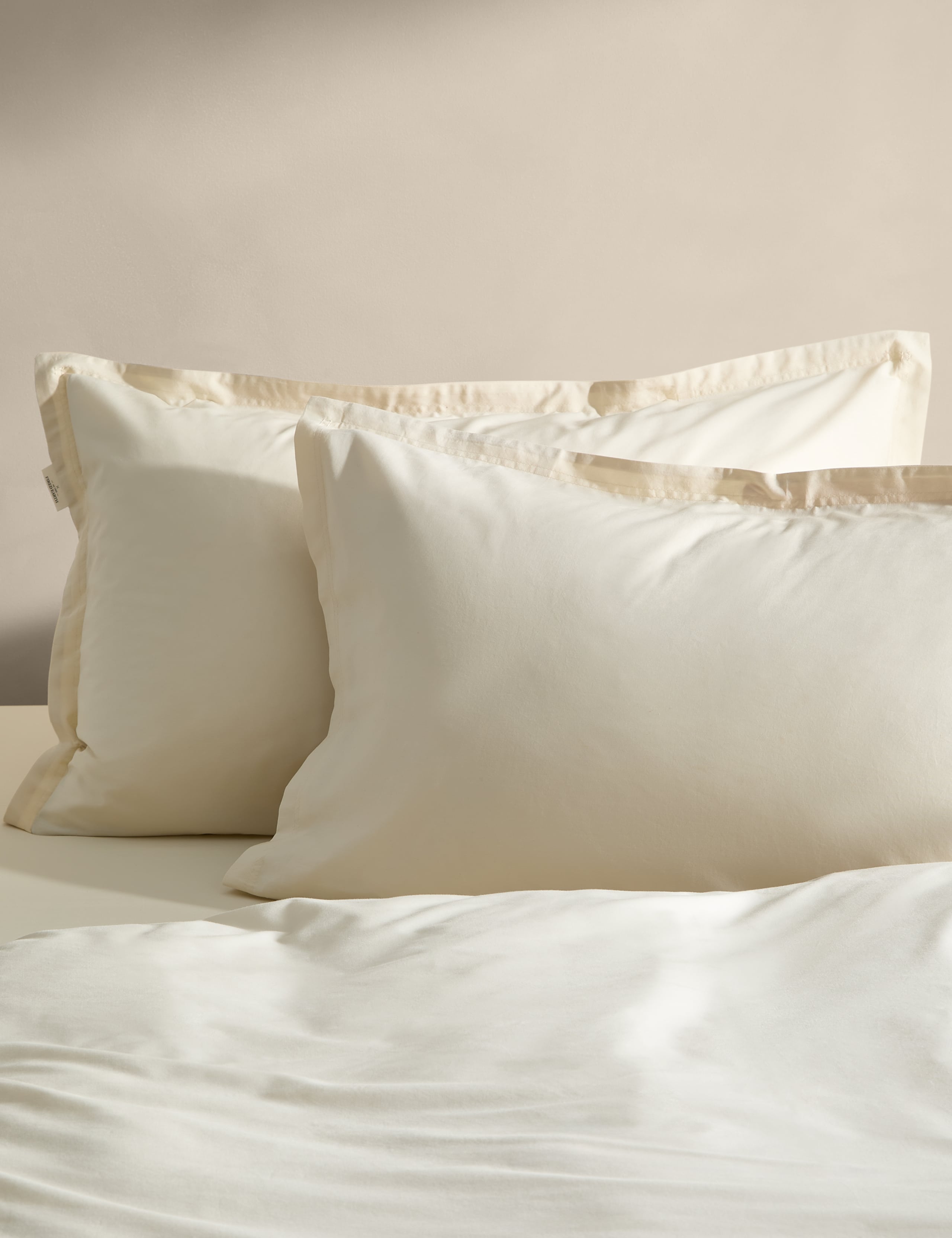 2pk Washed Cotton Oxford Pillowcases