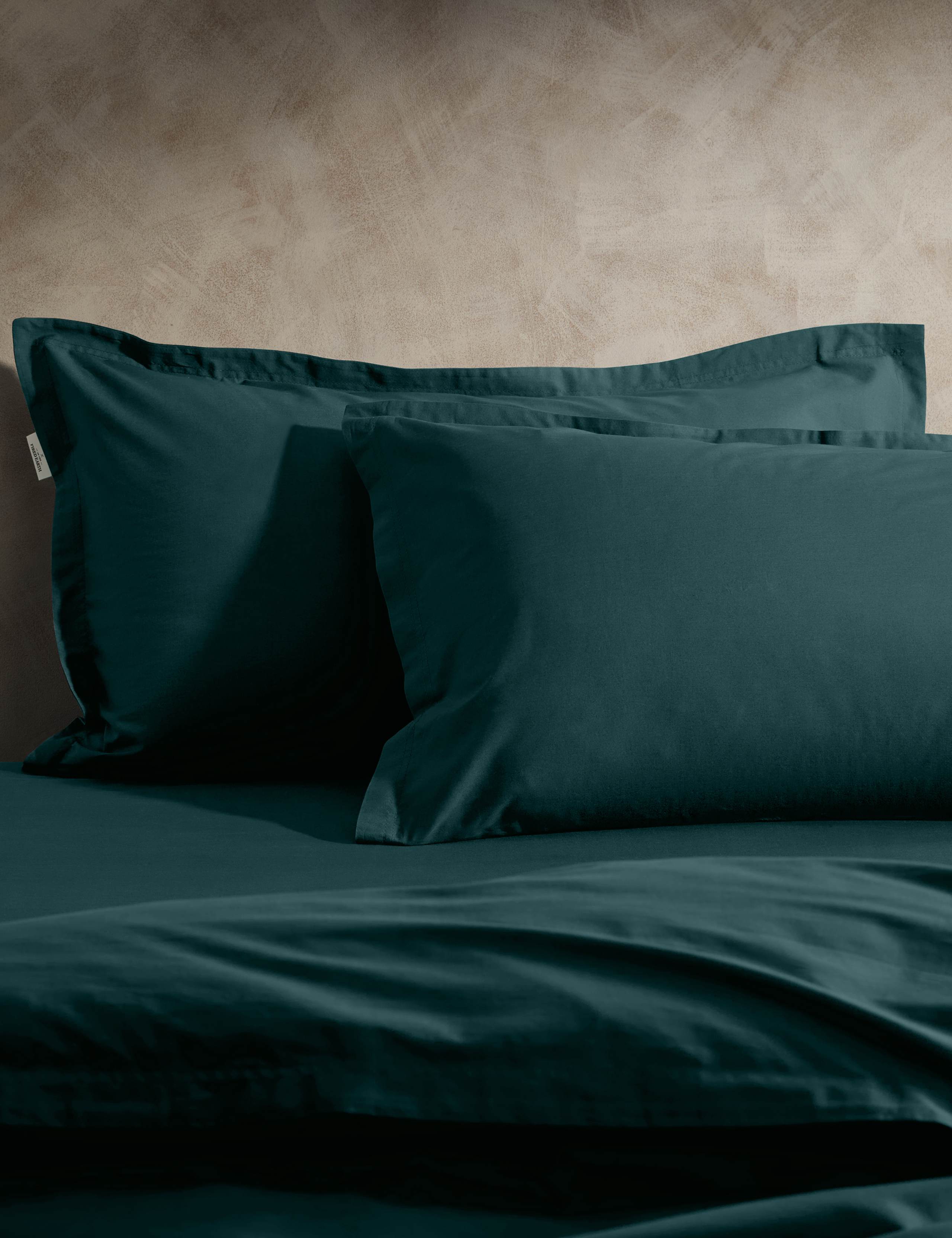 2pk Washed Cotton Oxford Pillowcases