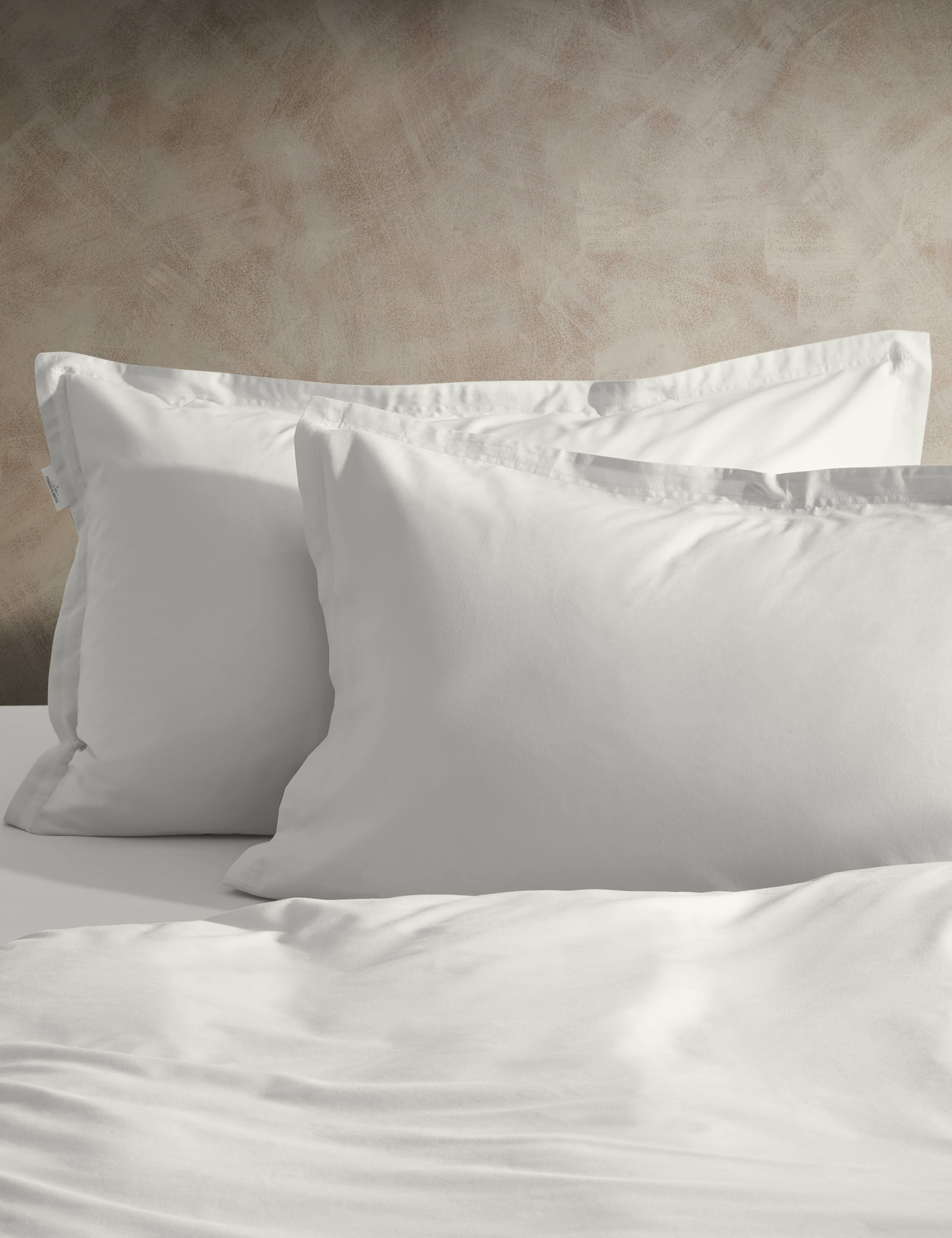 2pk Washed Cotton Oxford Pillowcases