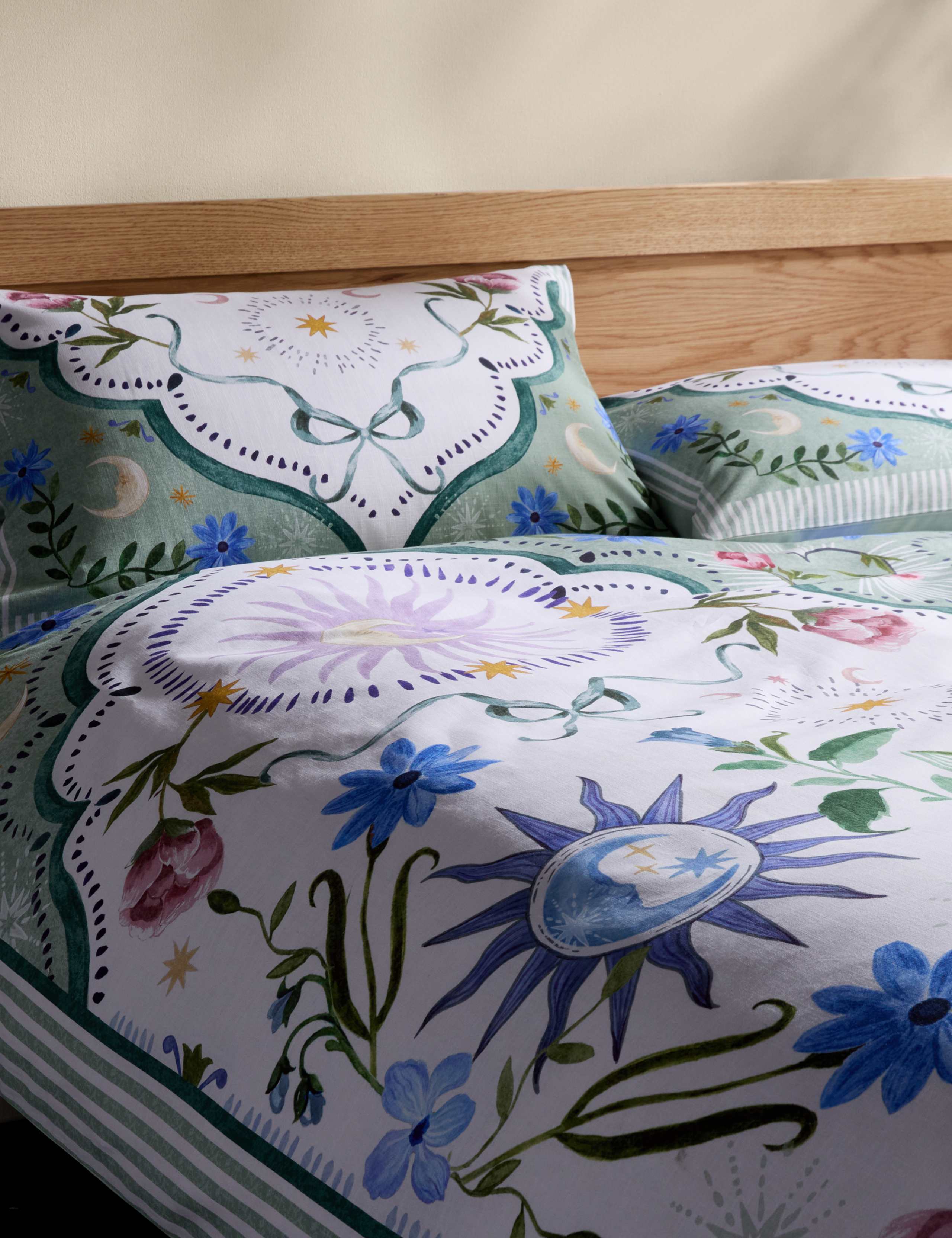 Pure Cotton Celestial Print Bedding Set