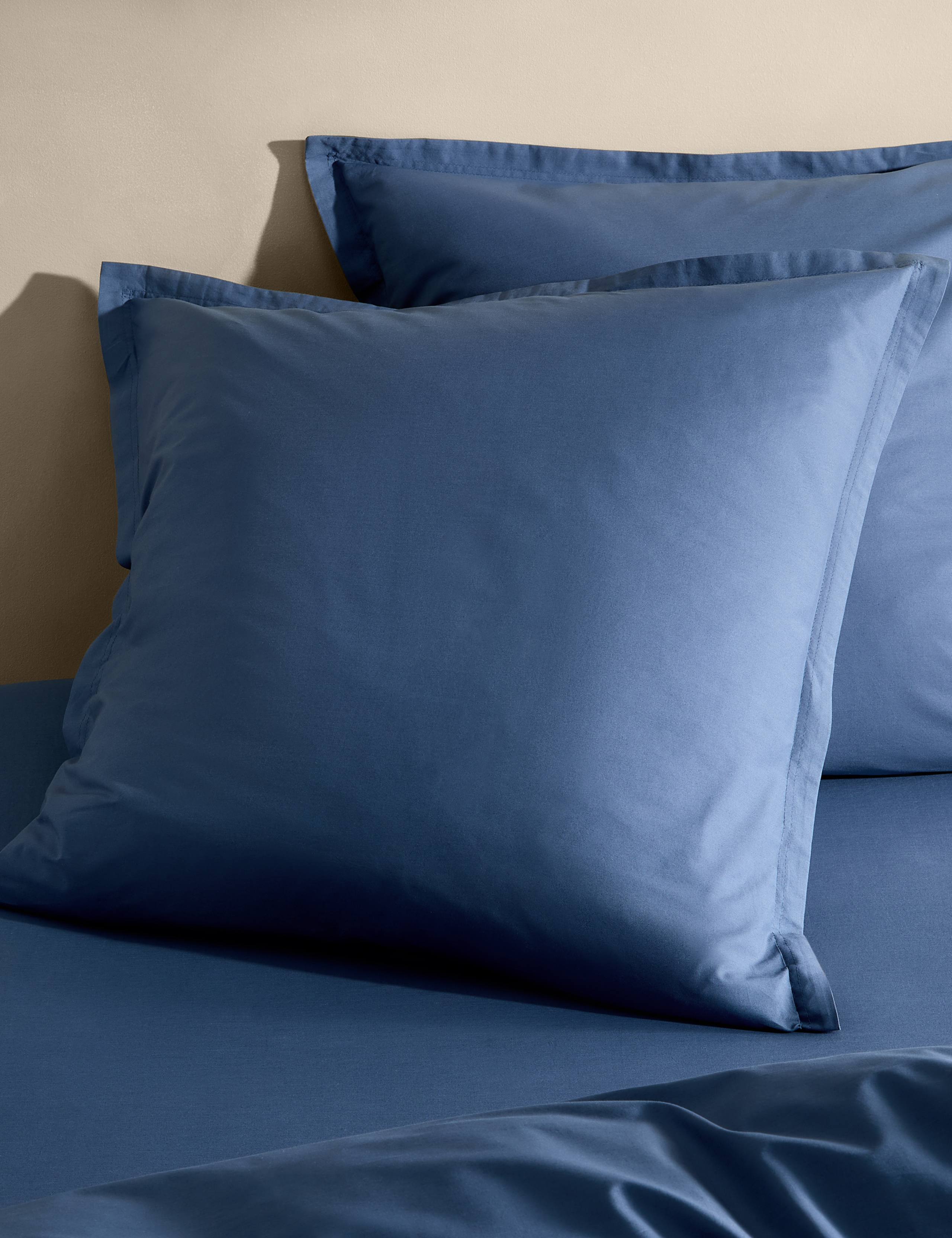 2pk Washed Cotton Square Pillowcases