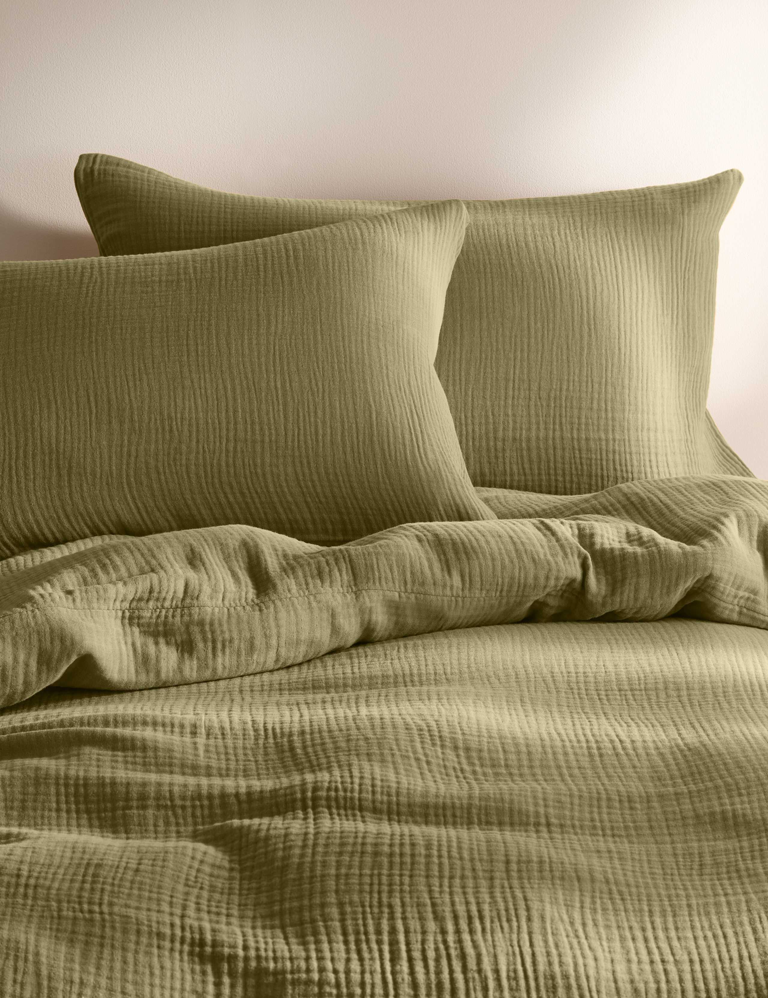 Pure Cotton Muslin Bedding Set