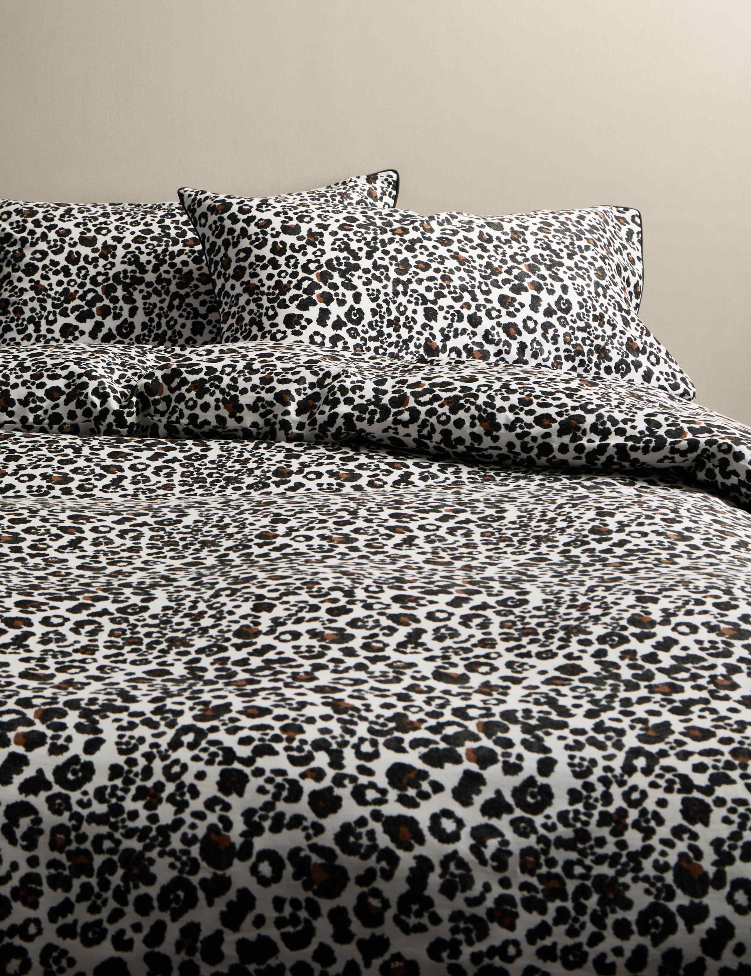 Pure Cotton Leopard Print Bedding Set