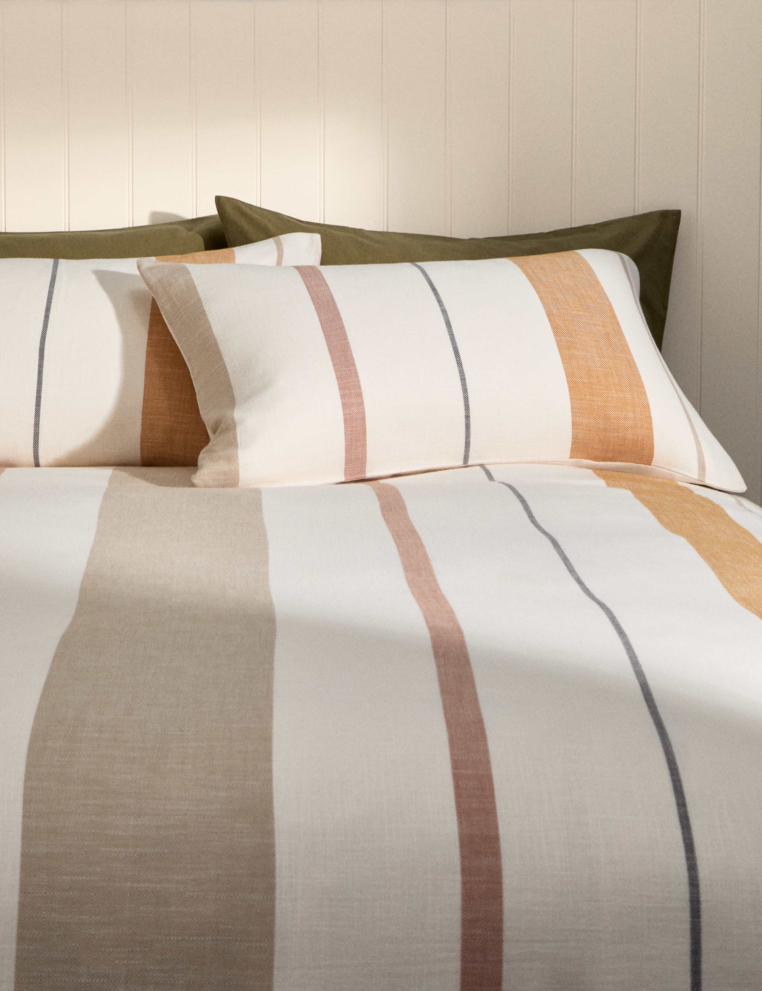 Yarn Dye Twill Stripe Bedset