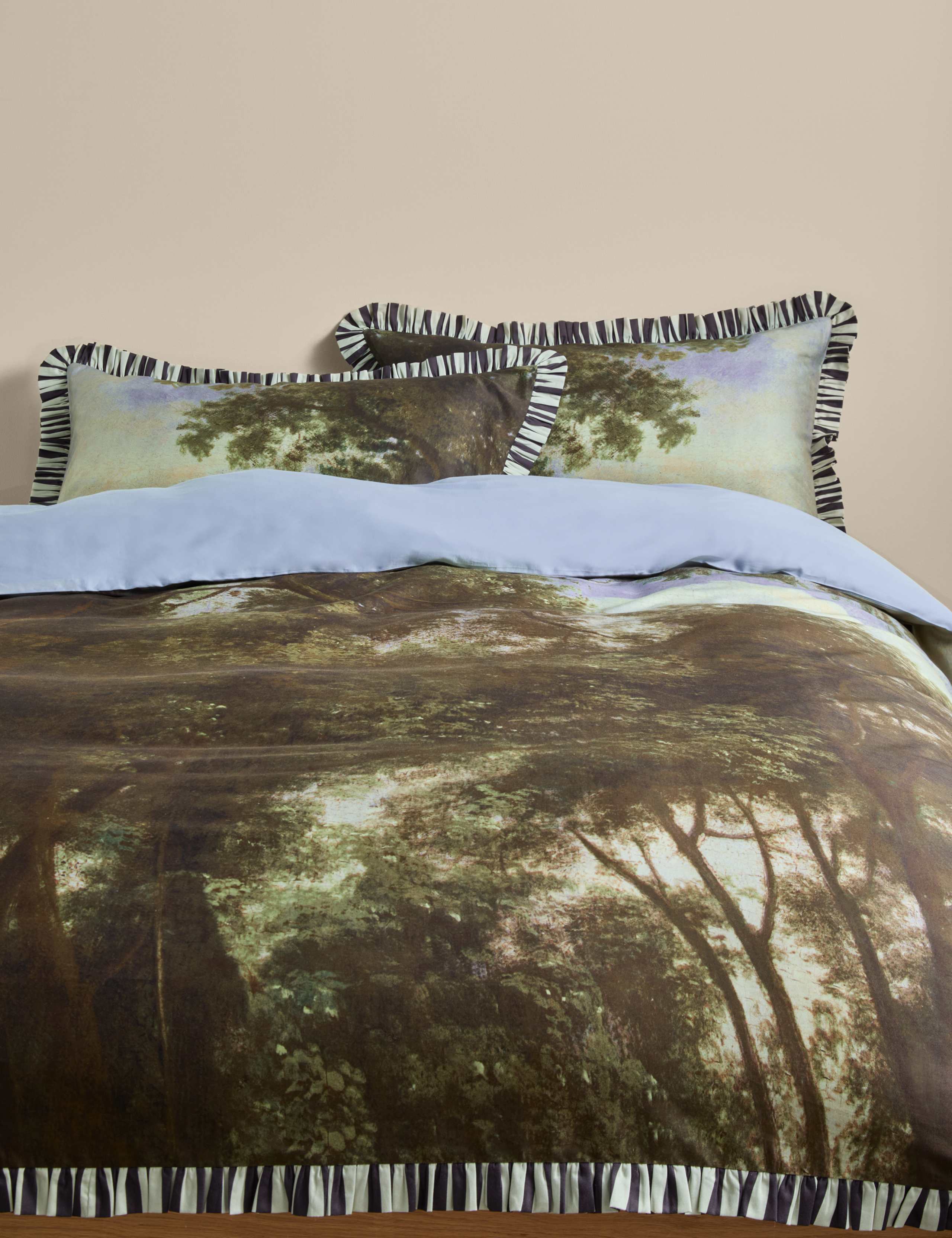 Pure Cotton Tree Landscape Bedding Set