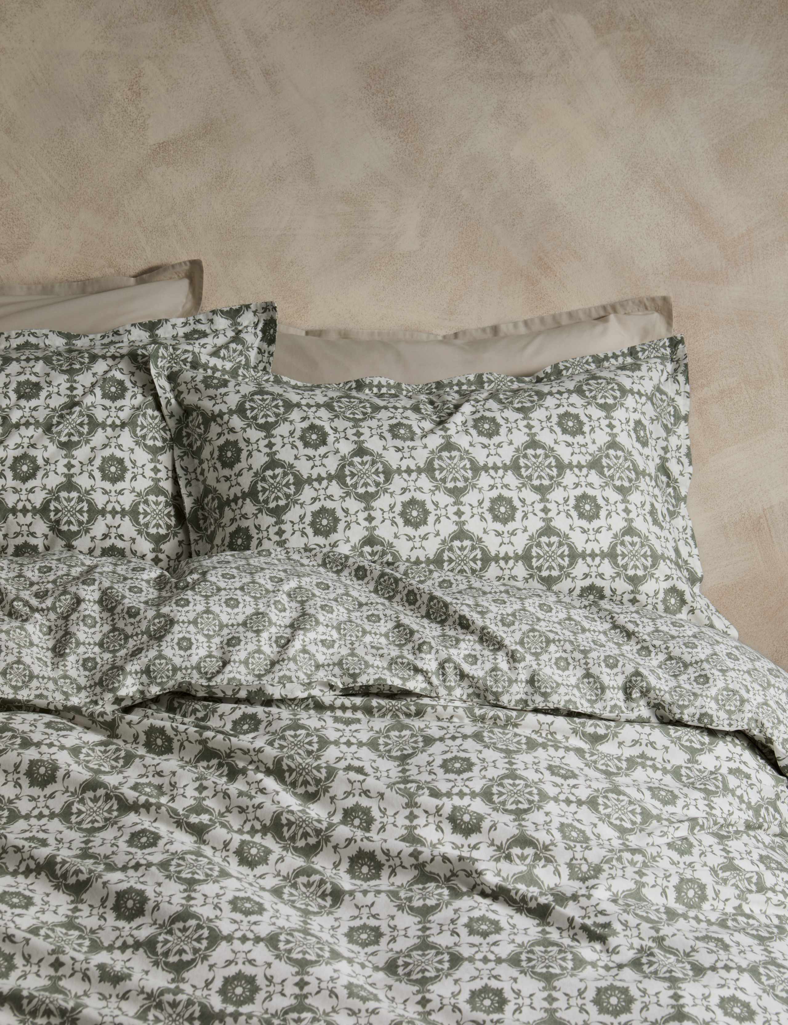 Washed Cotton Isabelle Printed Bedding Set