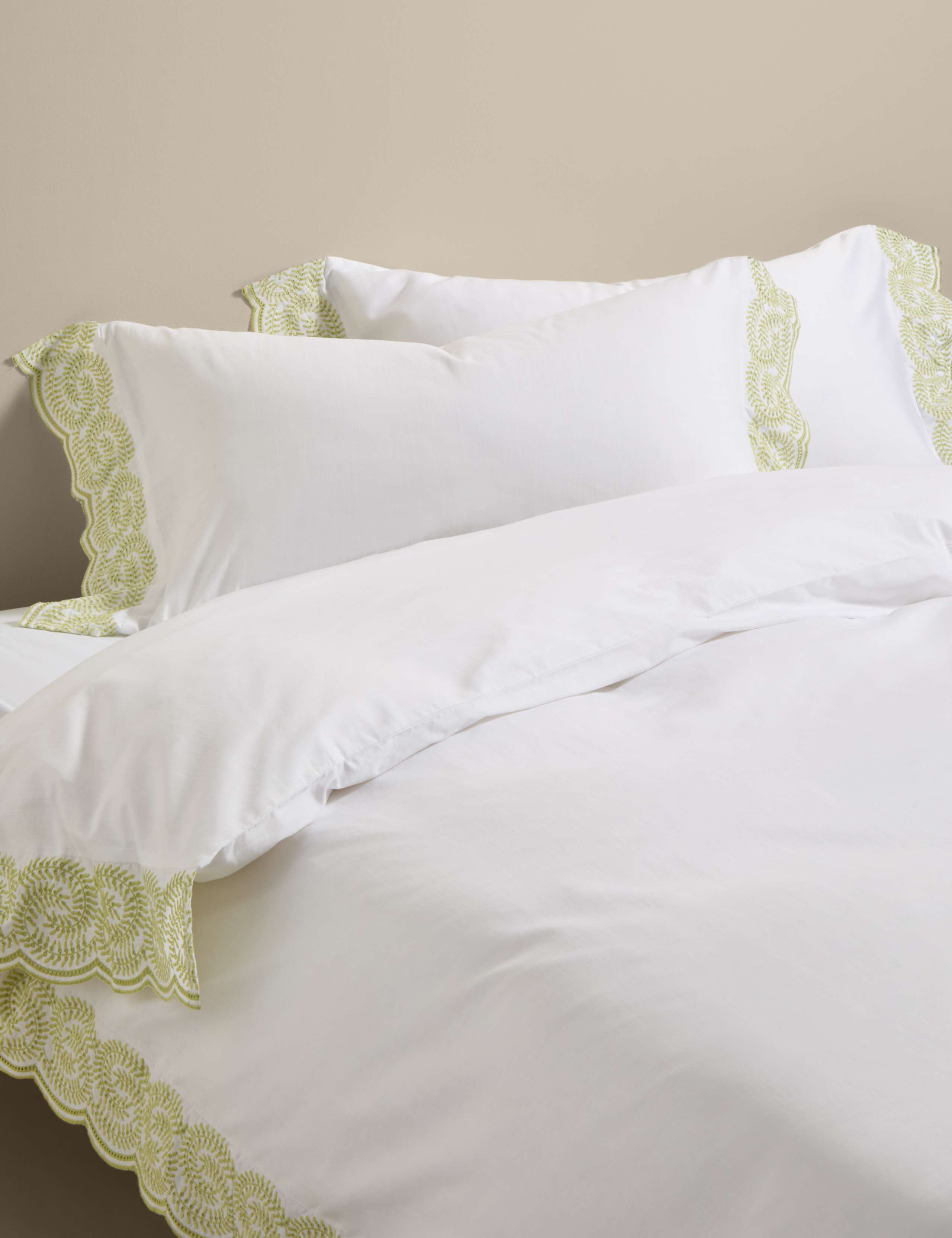 Pure Cotton Embroidered Bedding Set