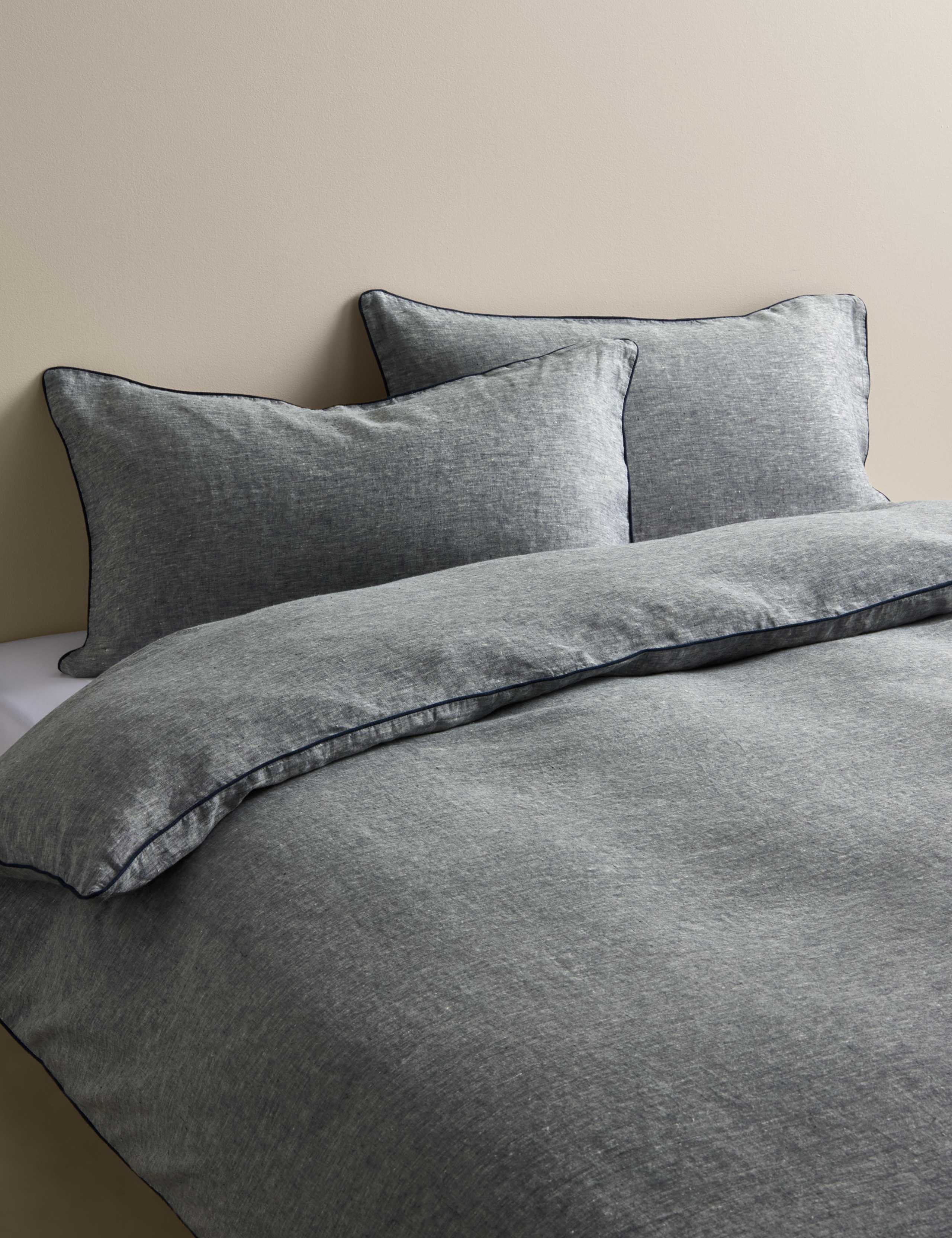 Pure Linen Chambray Bedding Set