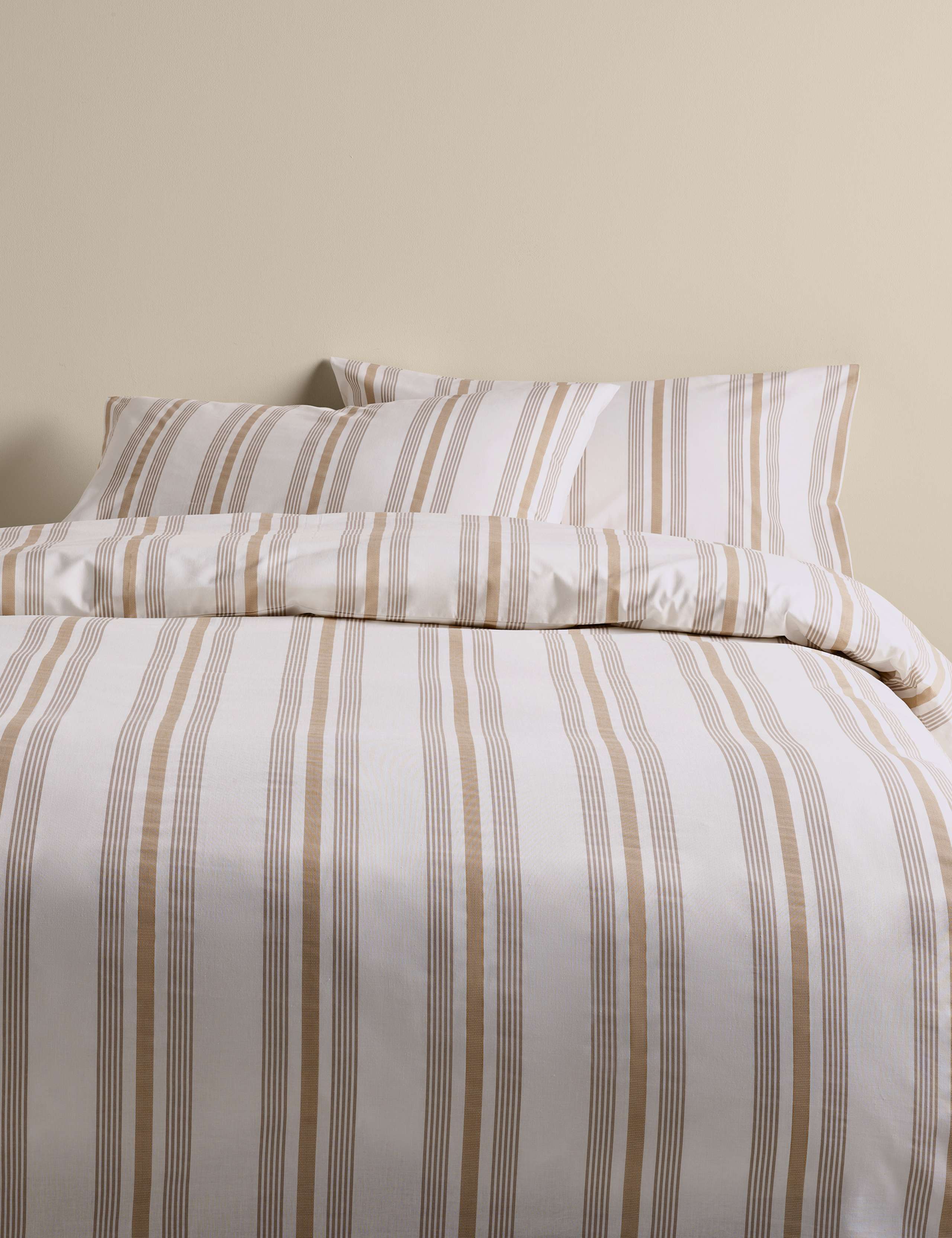 Pure Cotton Striped Bedding Set