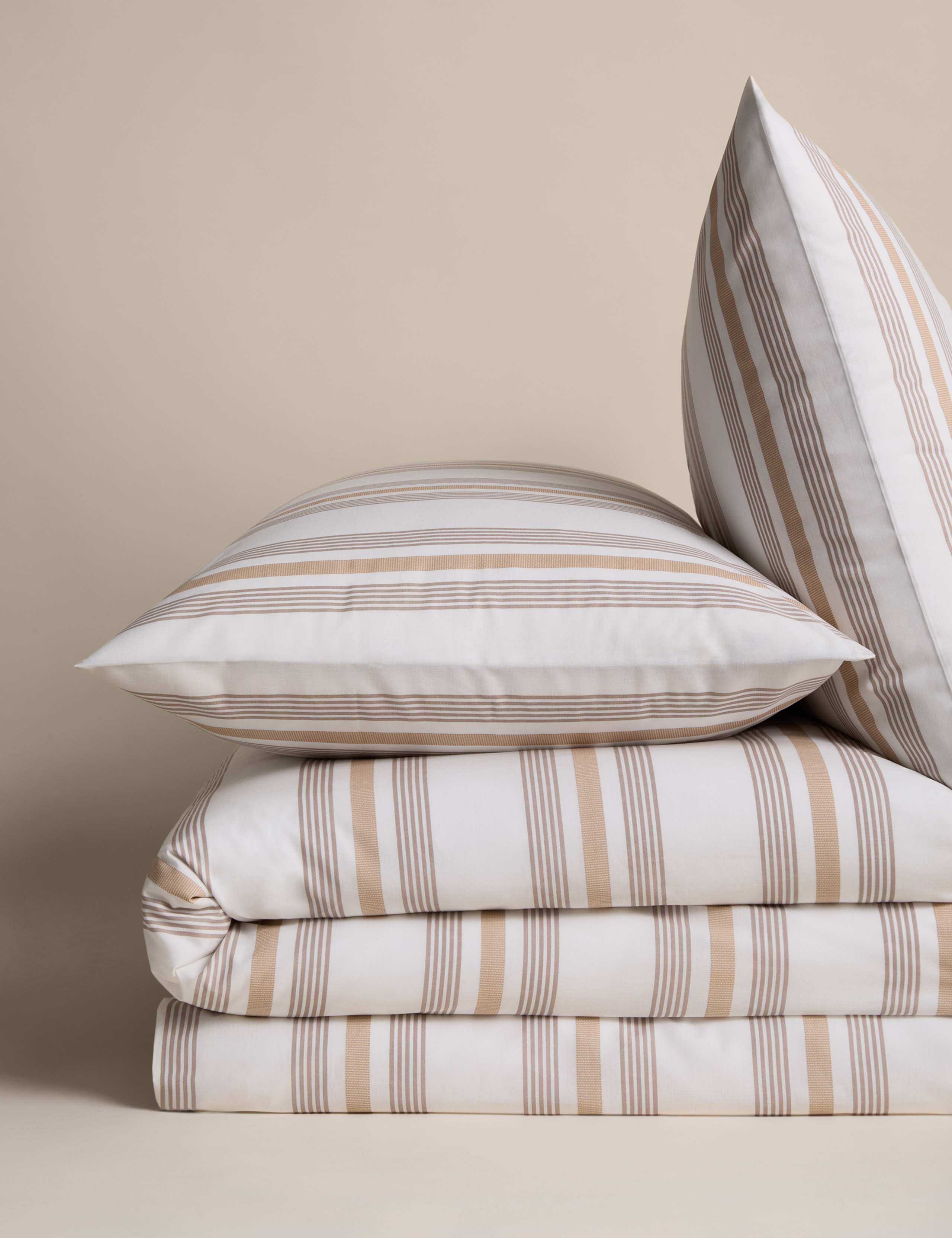 Pure Cotton Striped Bedding Set