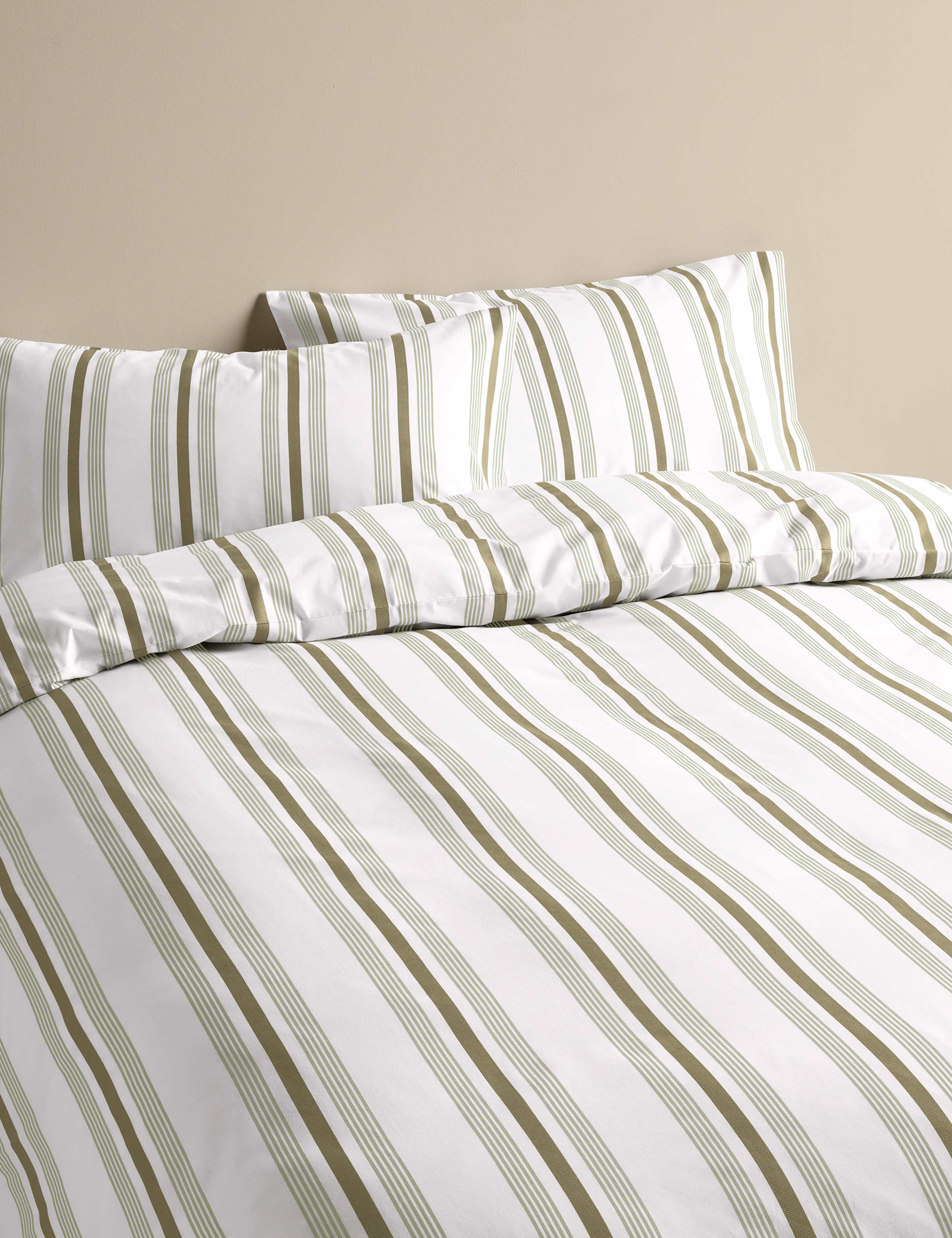 Pure Cotton Striped Bedding Set