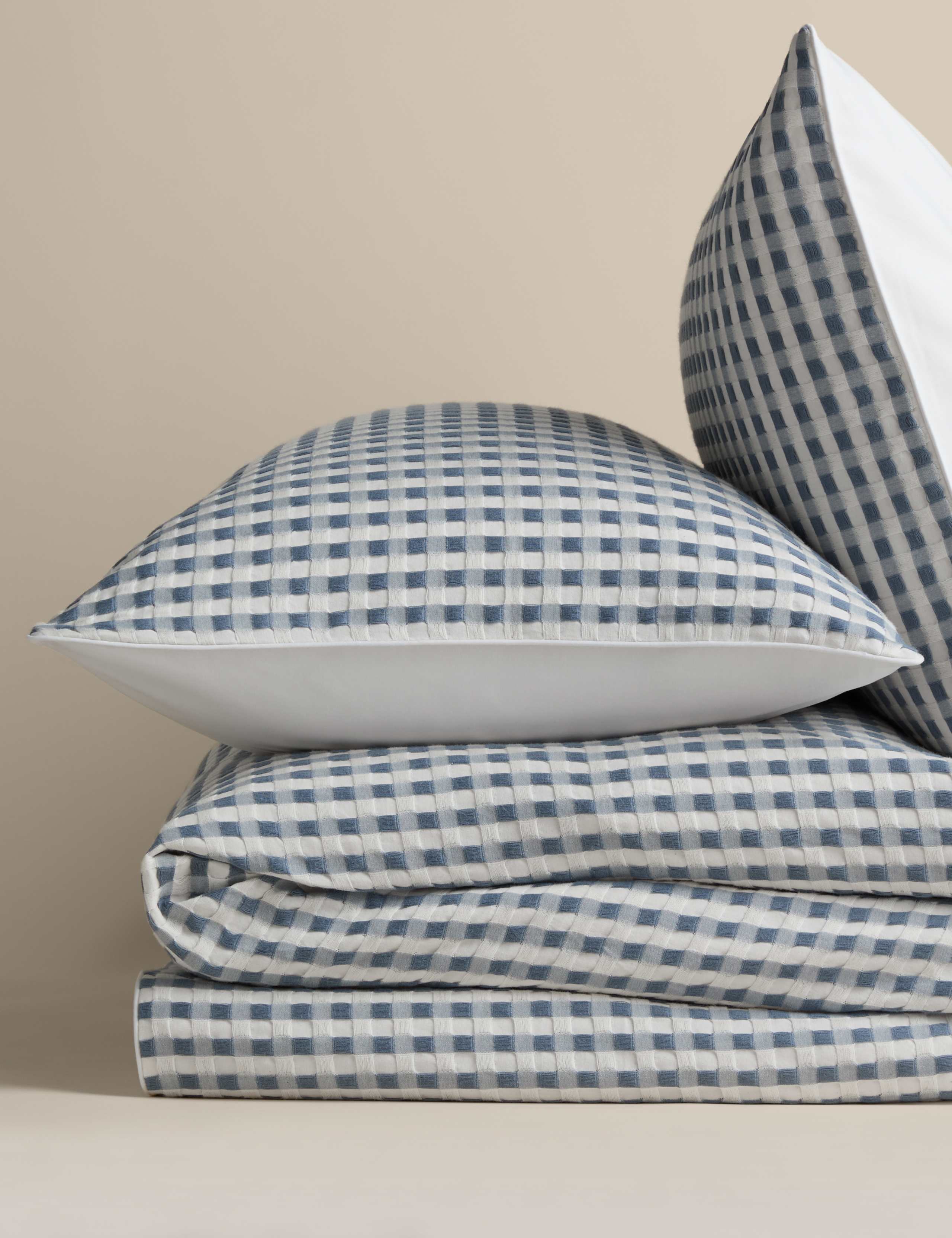 Pure Cotton Waffle Bedding Set
