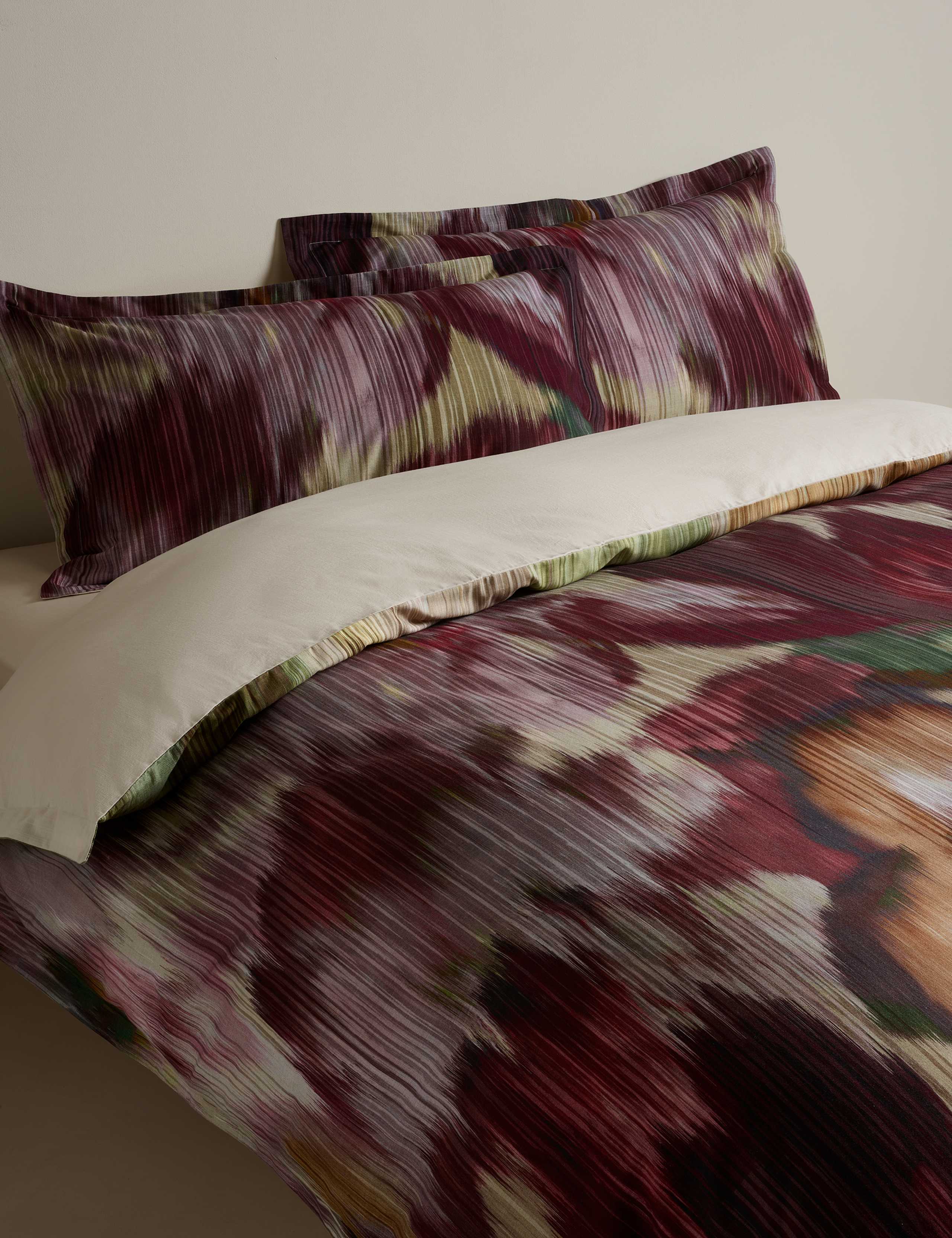 Pure Cotton Blurred Floral Bedding Set
