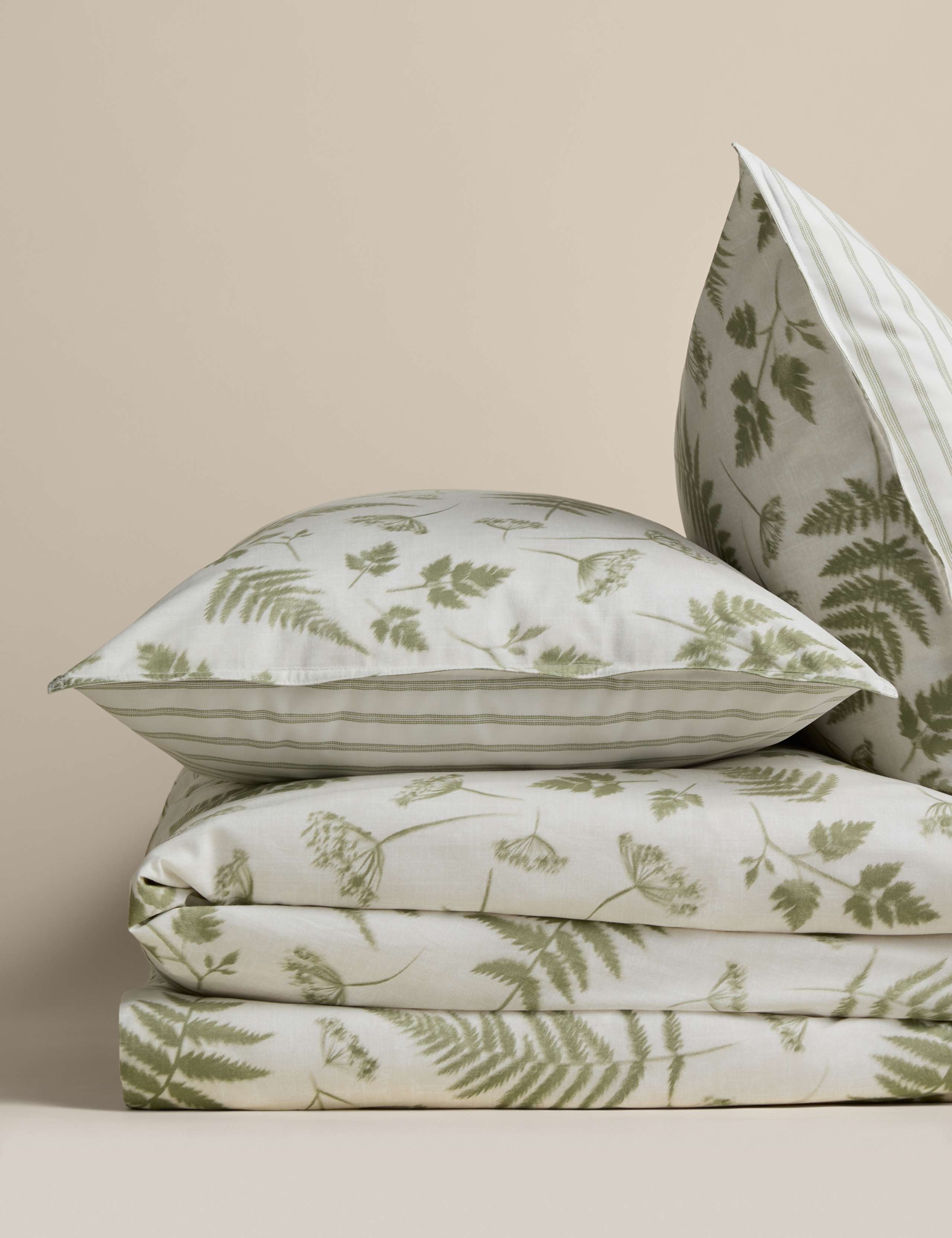 Cotton Rich Fern Bedding Set