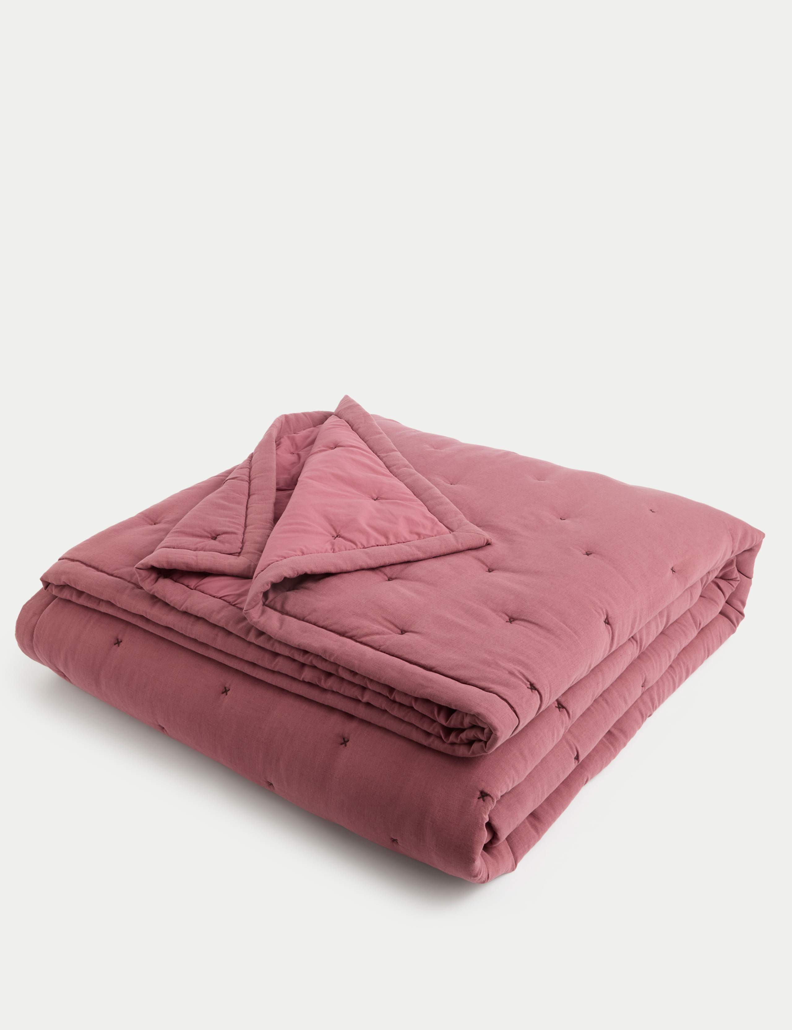 Cotton with Linen Bedspread