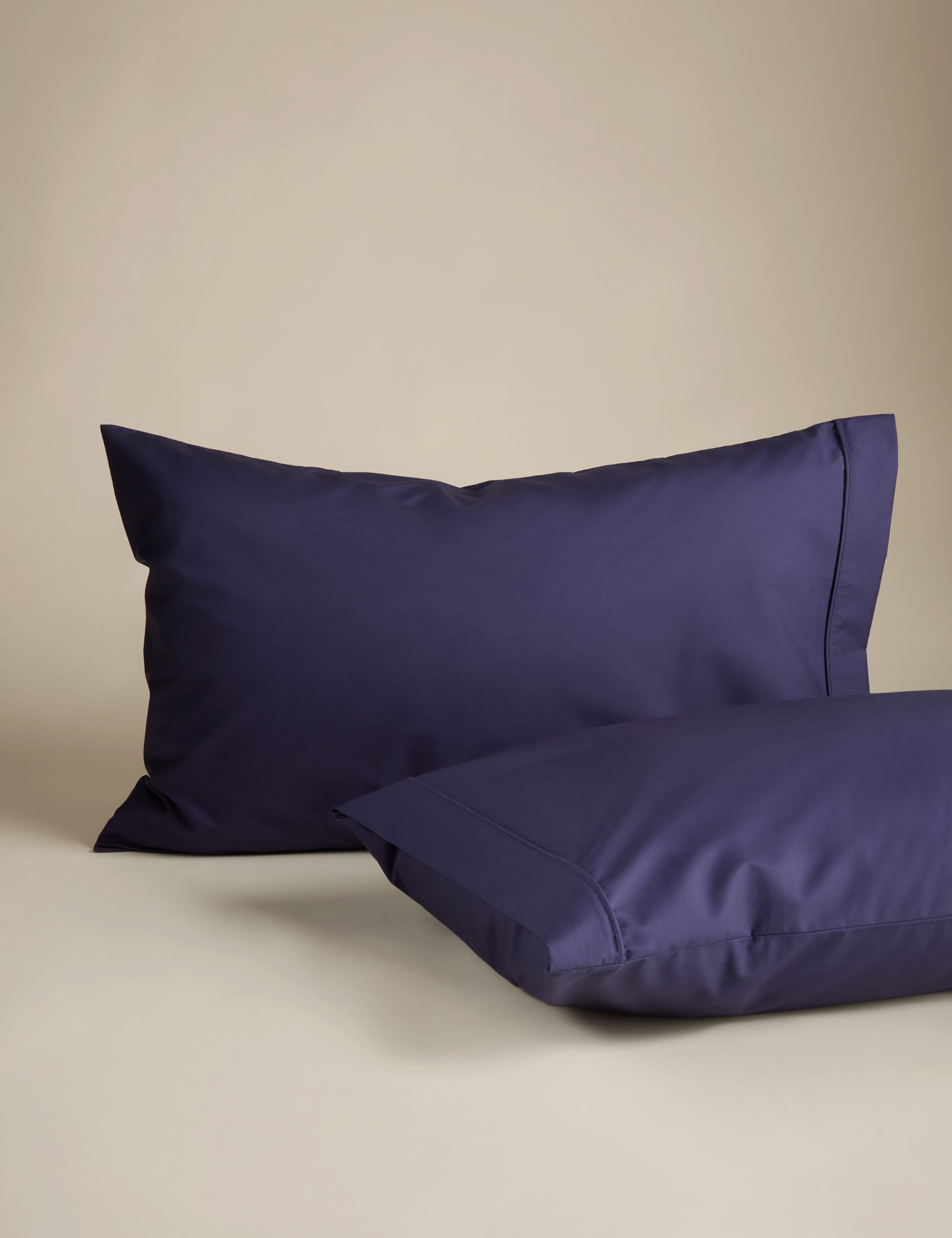 2pk Egyptian Cotton 230 Thread Count King Size Pillowcases