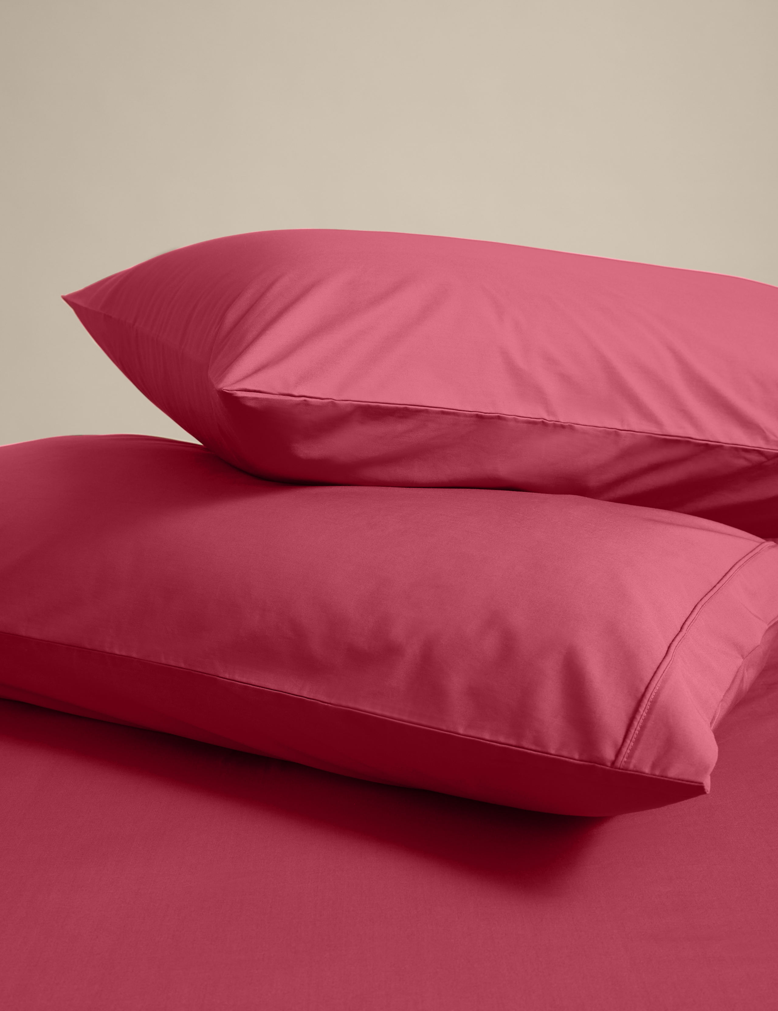 2pk Egyptian Cotton 230 Thread Count King Size Pillowcases