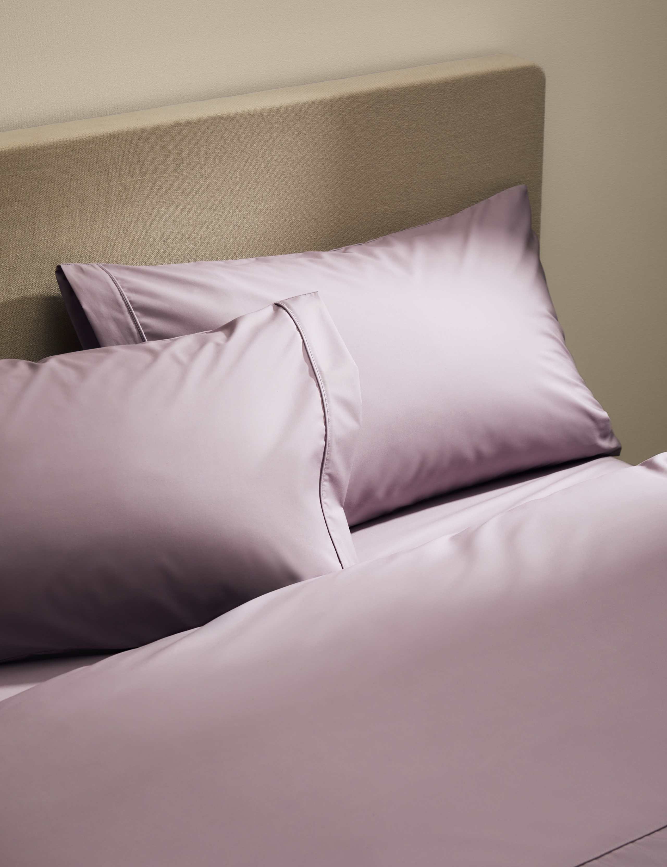 2 Pack Egyptian Cotton 230 Thread Count King Size Pillowcases