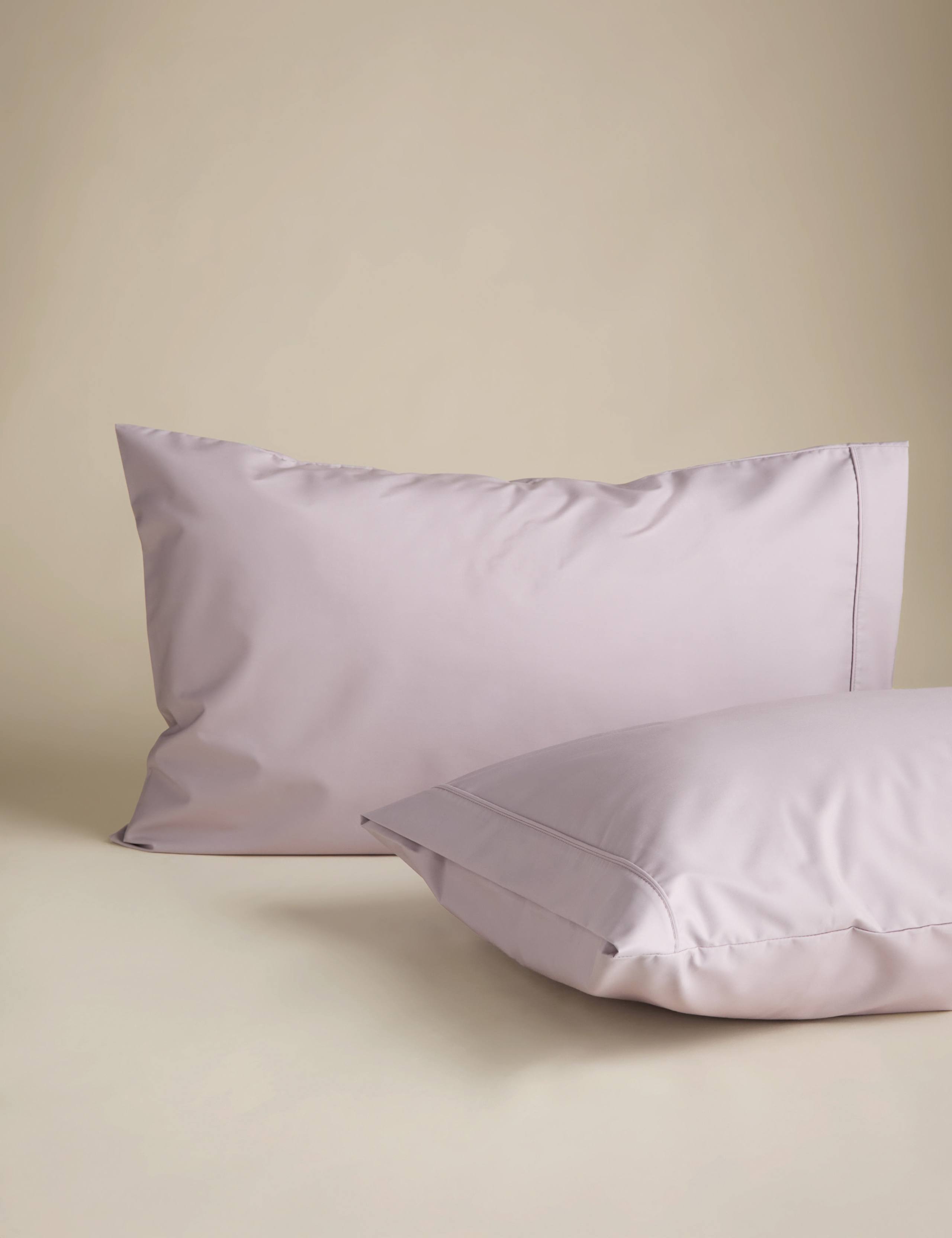 2 Pack Egyptian Cotton 230 Thread Count King Size Pillowcases
