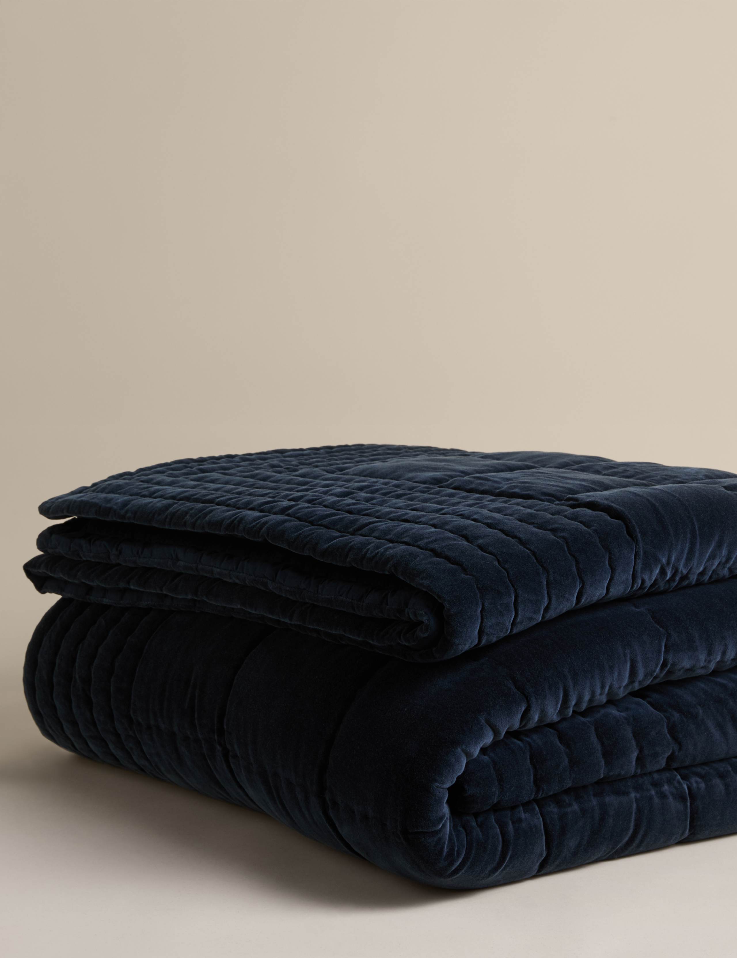 Pure Cotton Velvet Bedspread