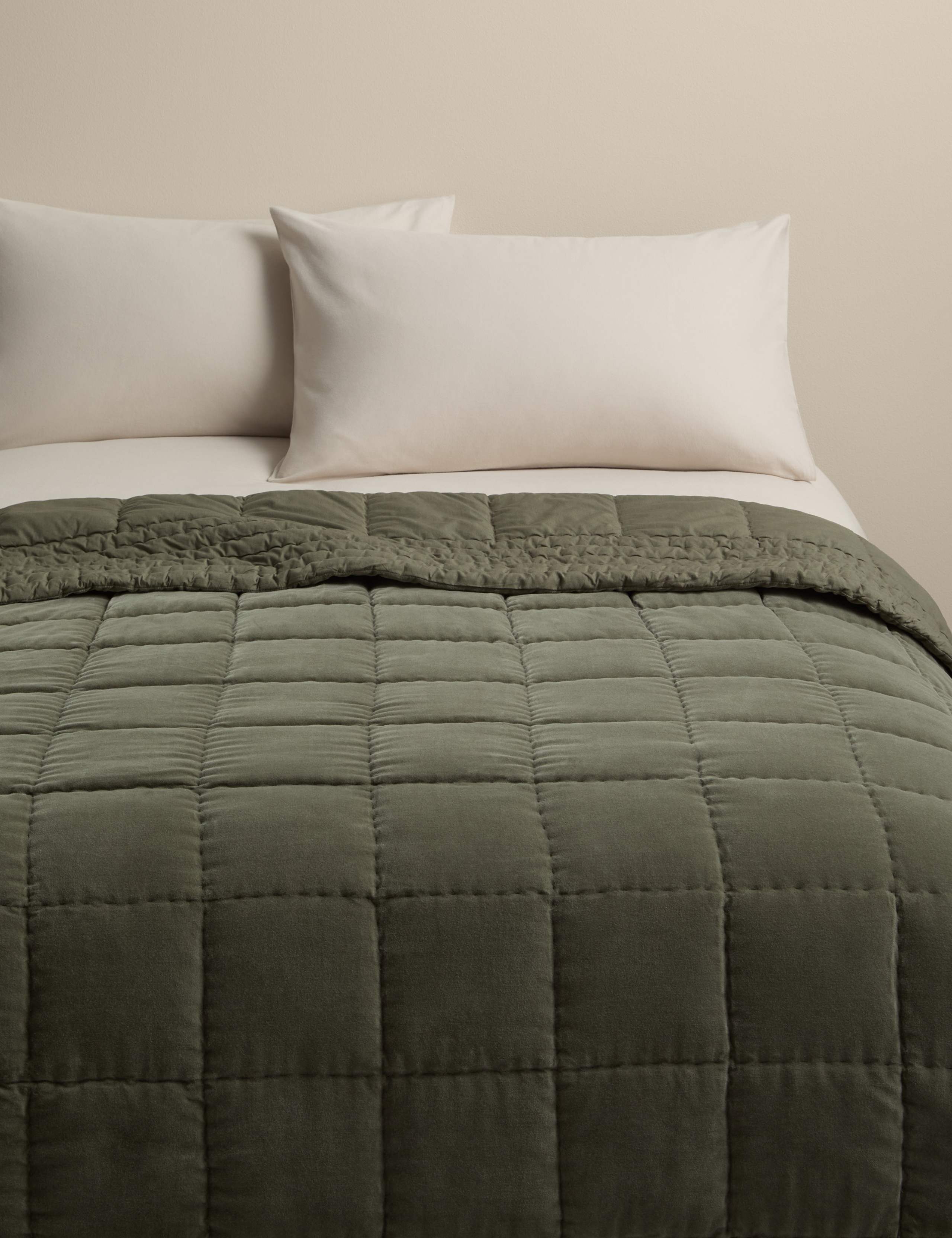 Pure Cotton Velvet Bedspread