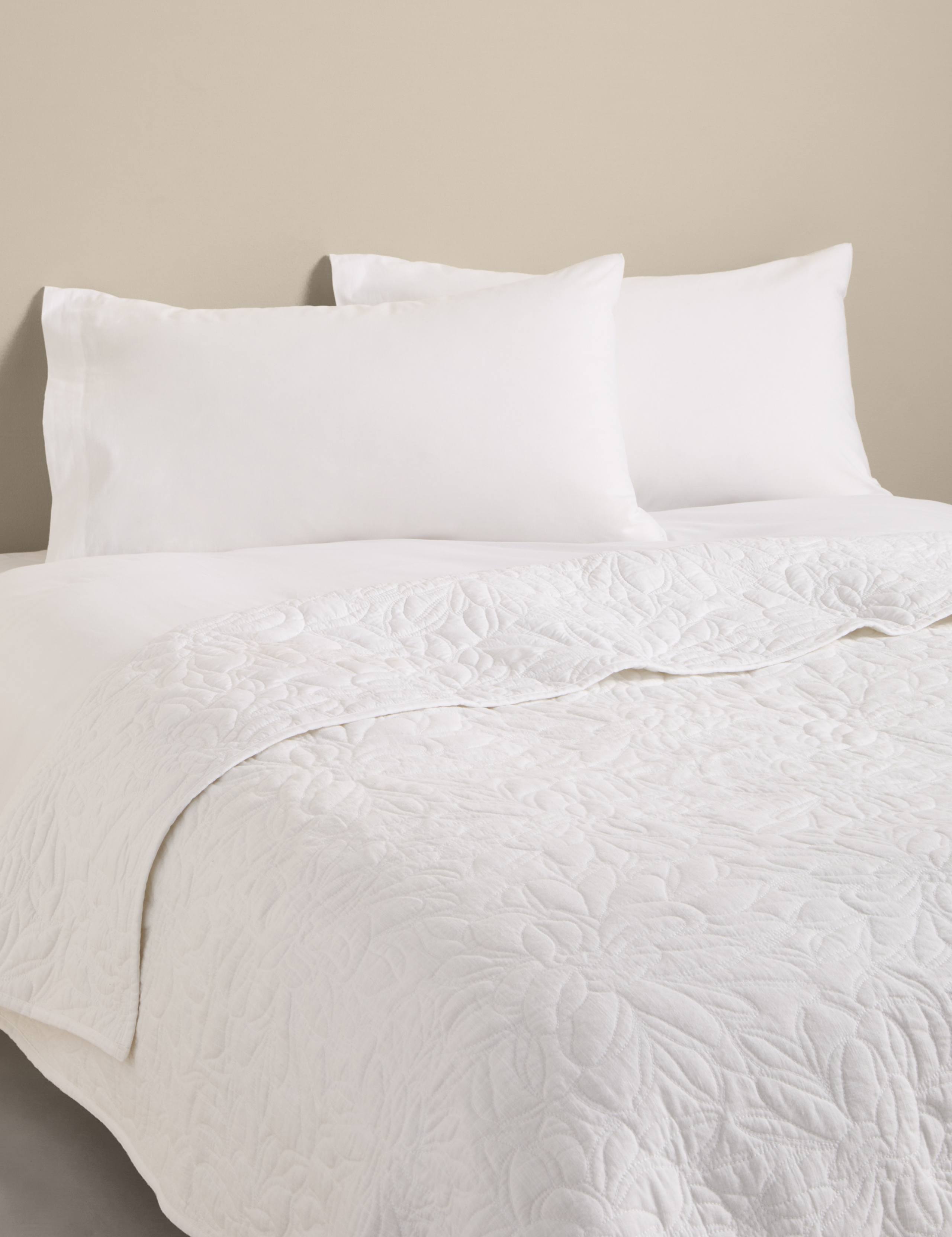 Pure Cotton Floral Bedspread