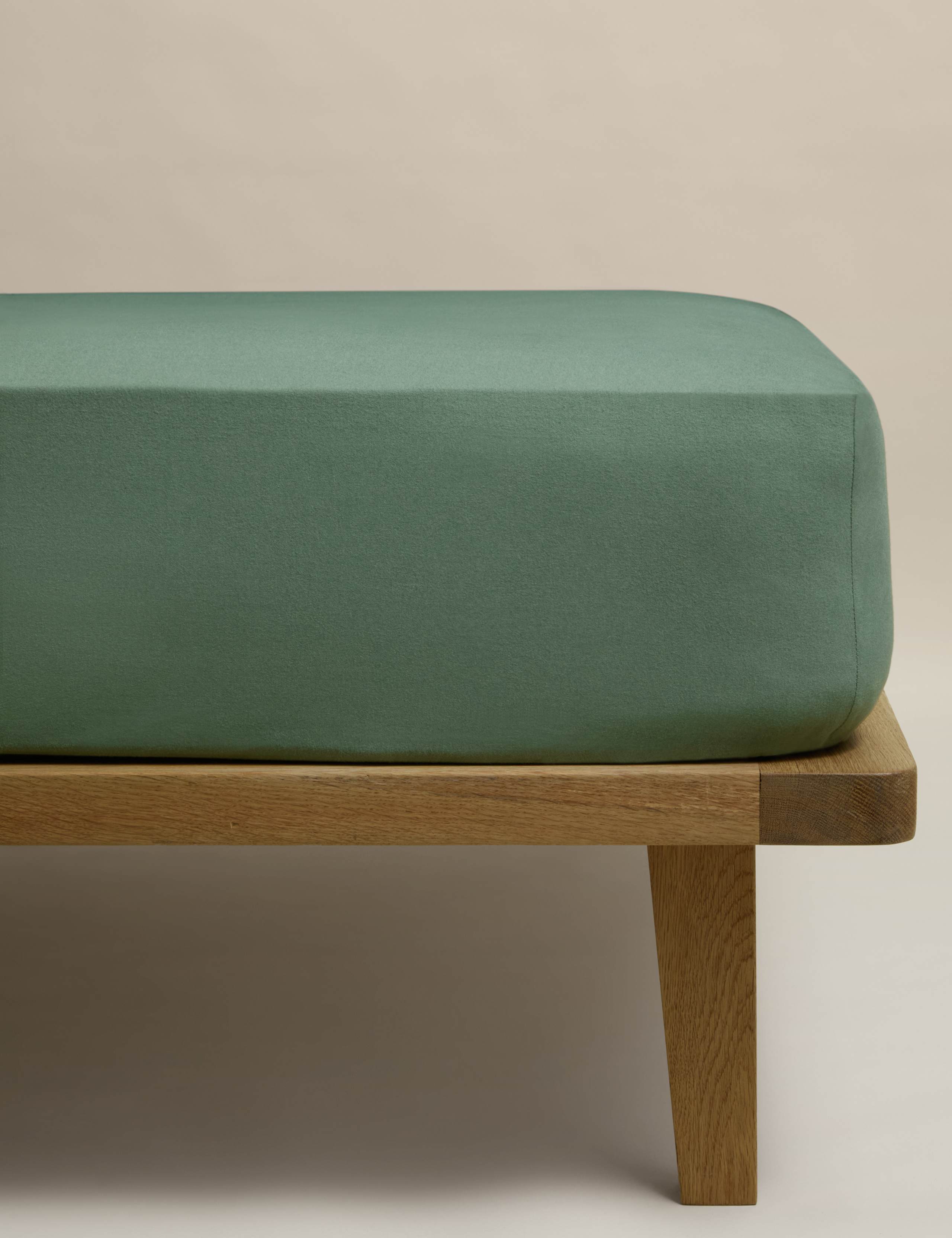 Pure Cotton Brushed Fitted Sheet