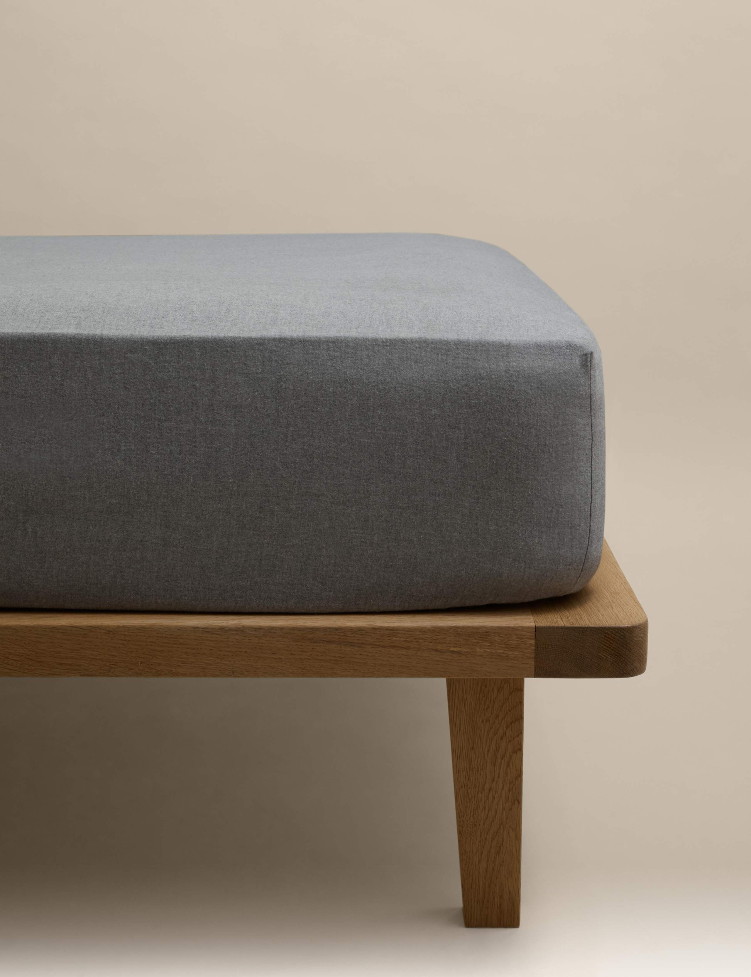 Brushed Cotton Marl Deep Fitted Sheet
