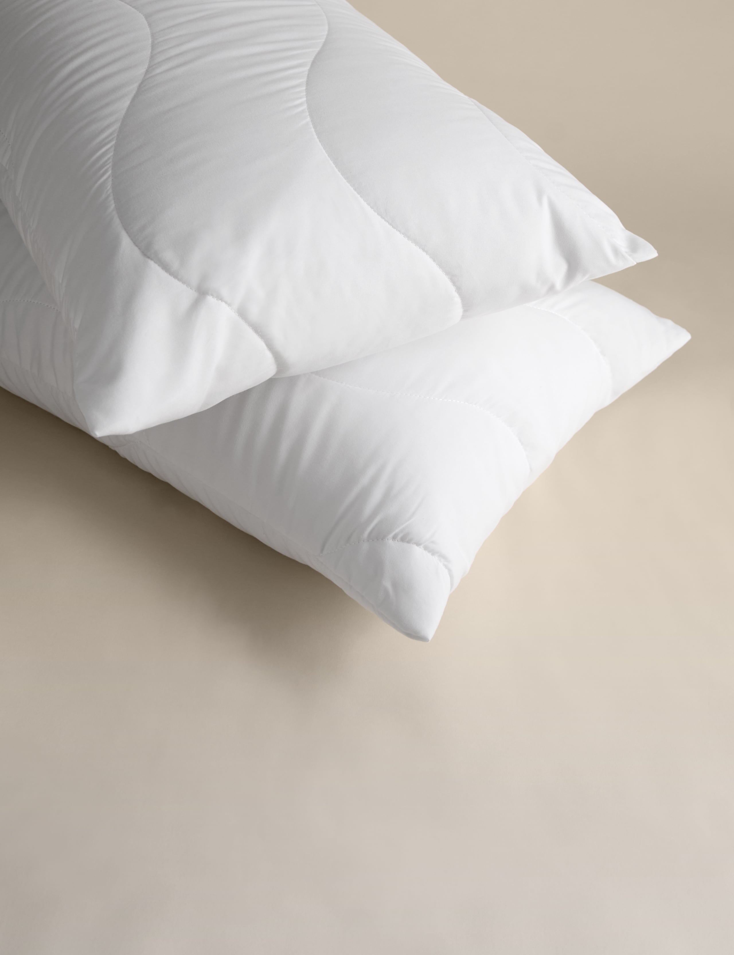 2 Pack Smart Wash & Dry Anti Allergy Pillow Protectors