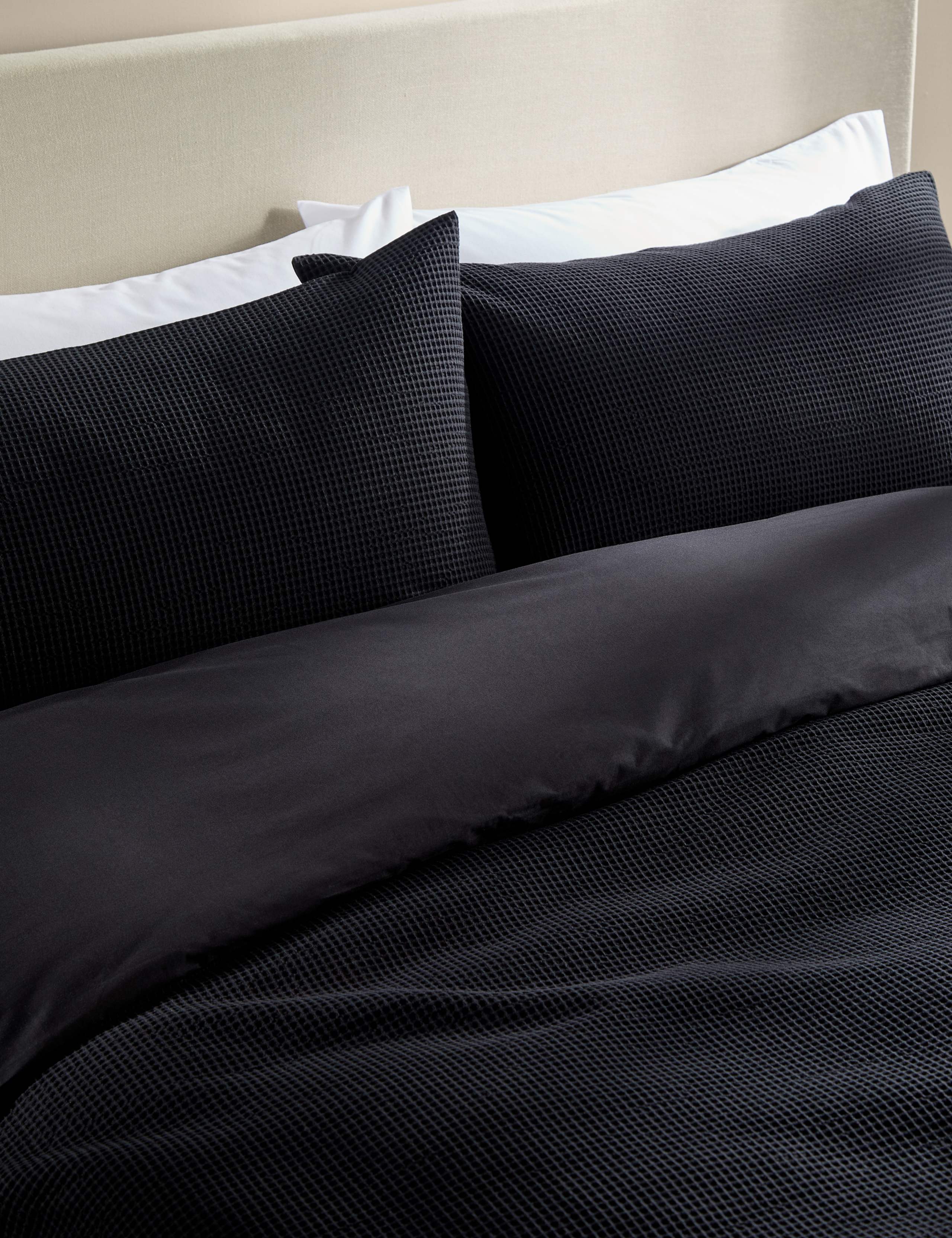 Pure Cotton Waffle Bedding Set