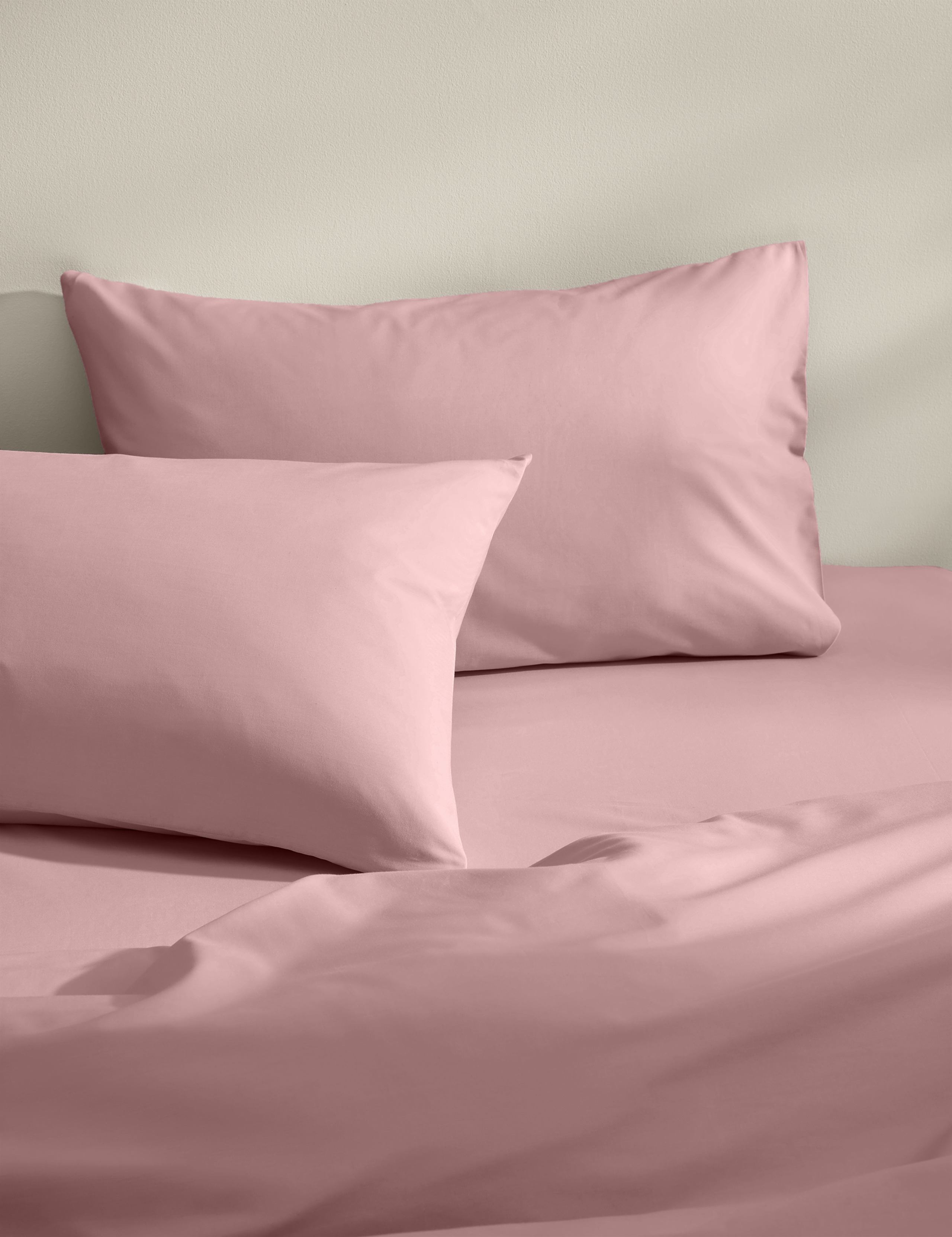 2pk Cotton Rich Pillowcases