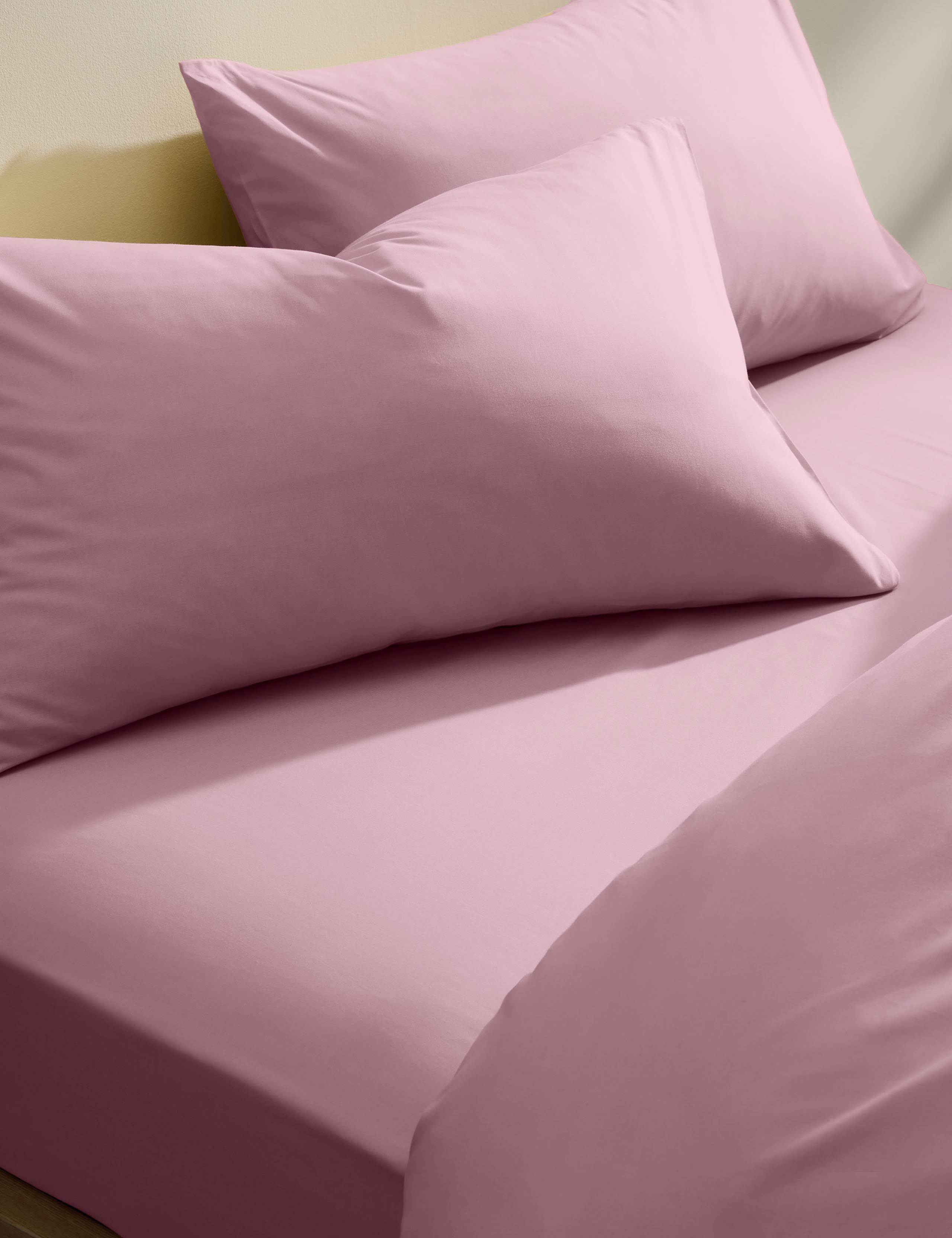 2pk Cotton Rich Pillowcases