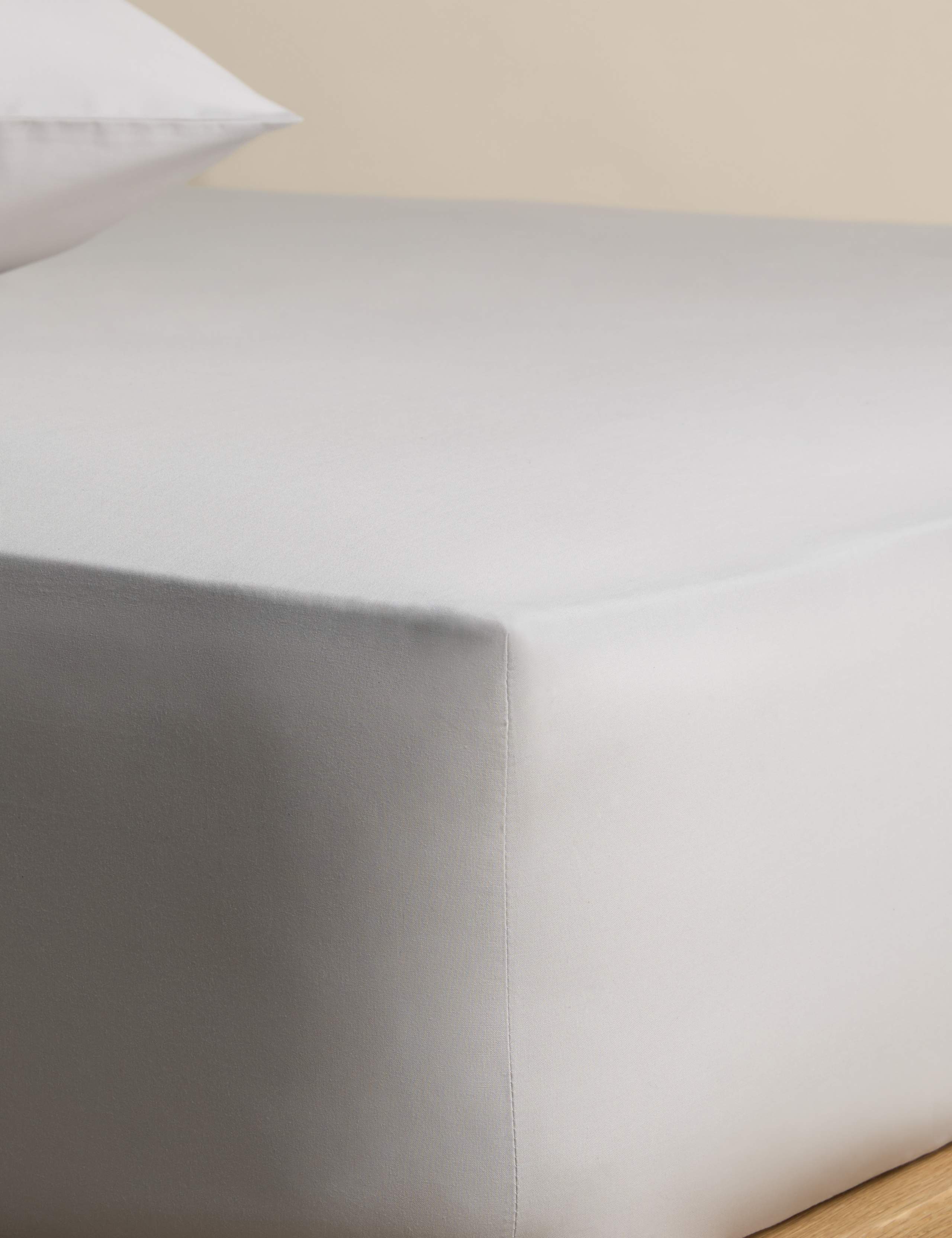 Pure Cotton 180 Thread Count Deep Fitted Sheet