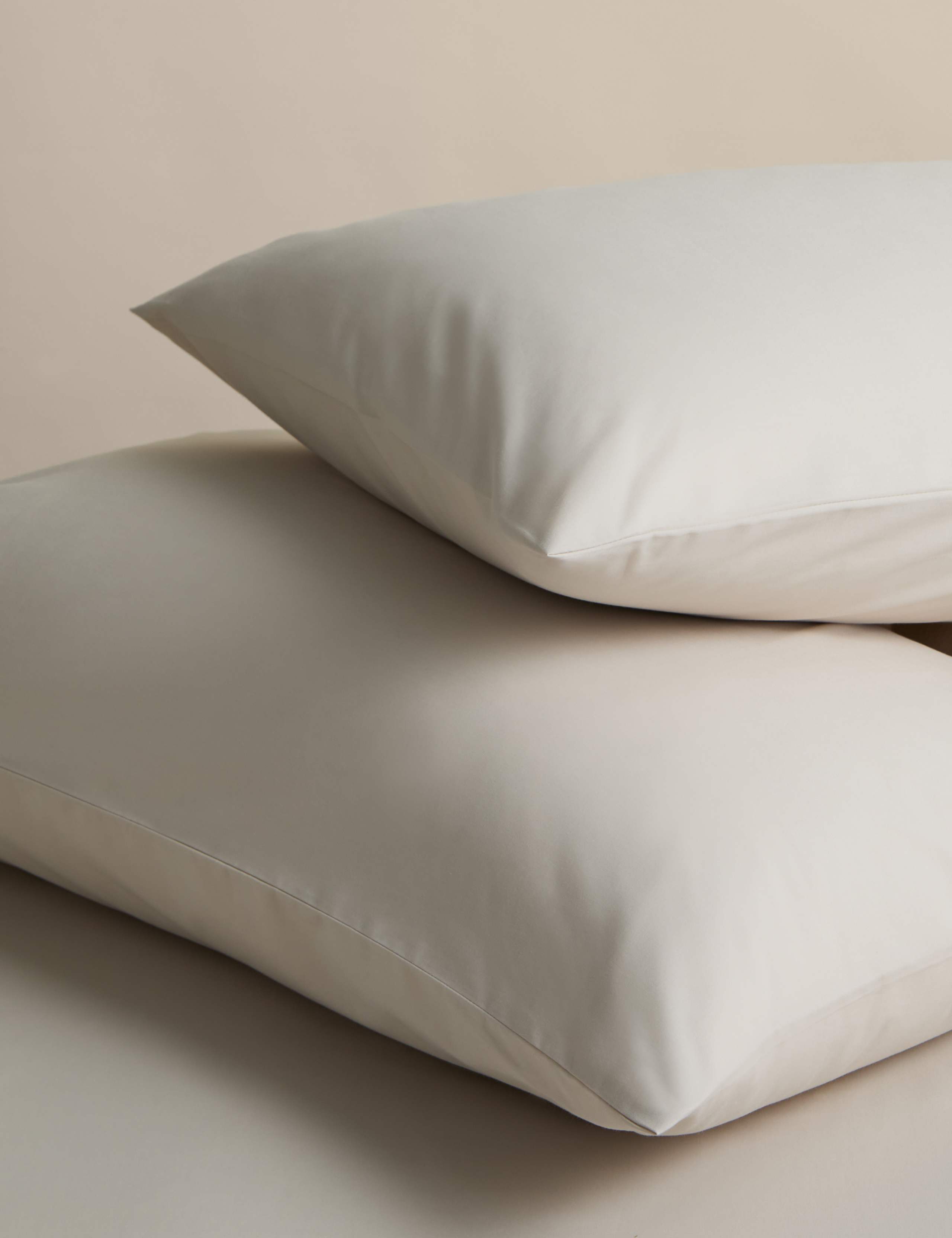 2 Pack Pure Cotton 180 Thread Count Pillowcases