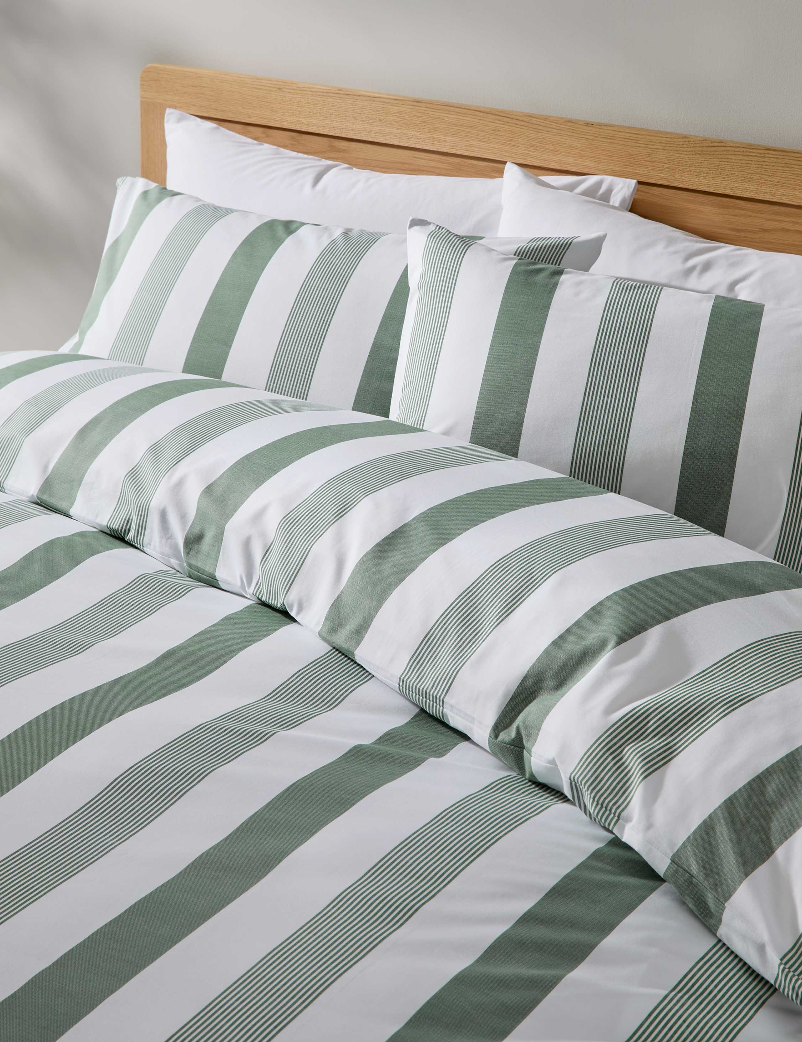 Pure Cotton Hadley Striped Bedding Set