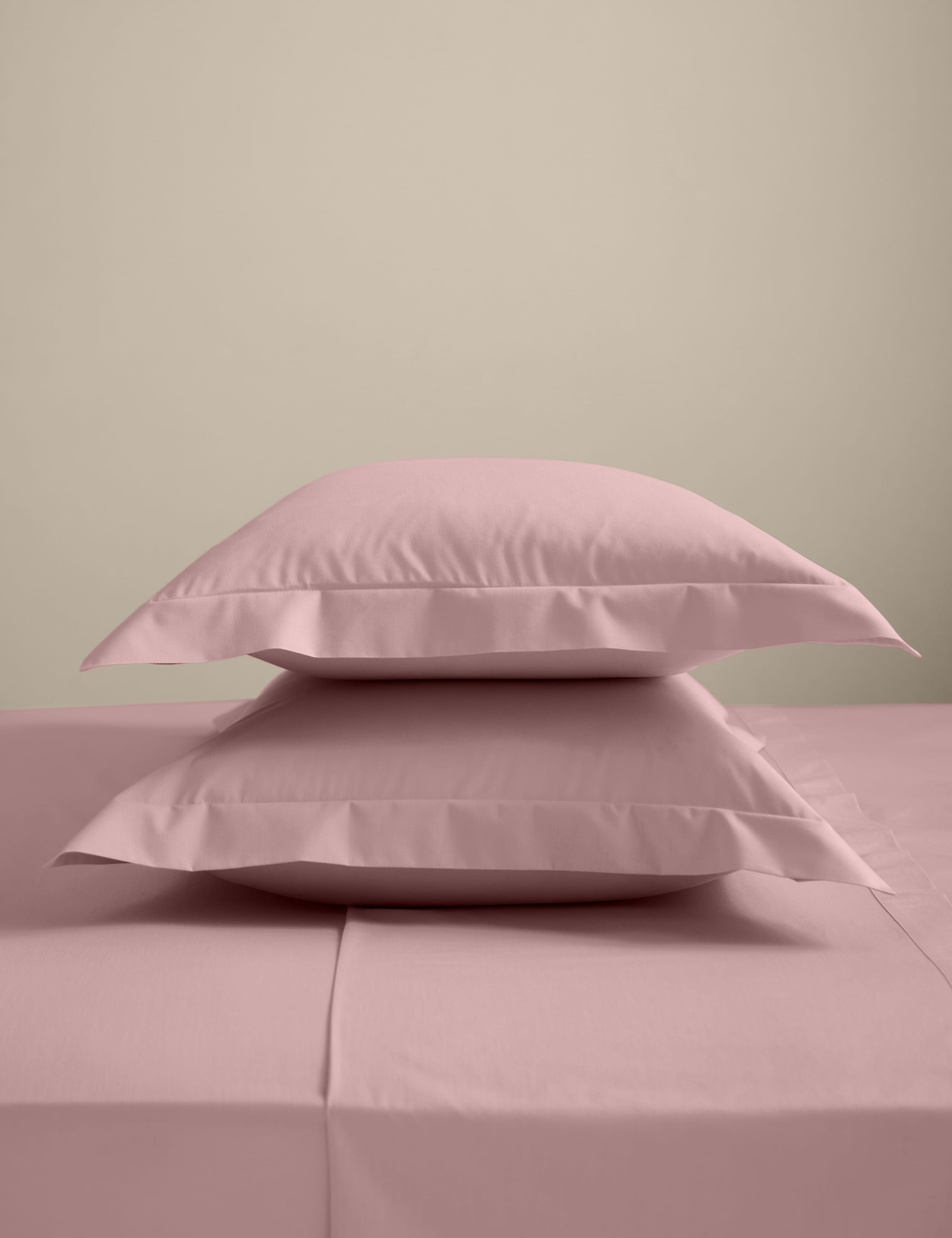 2pk Cotton Rich Oxford Pillowcases