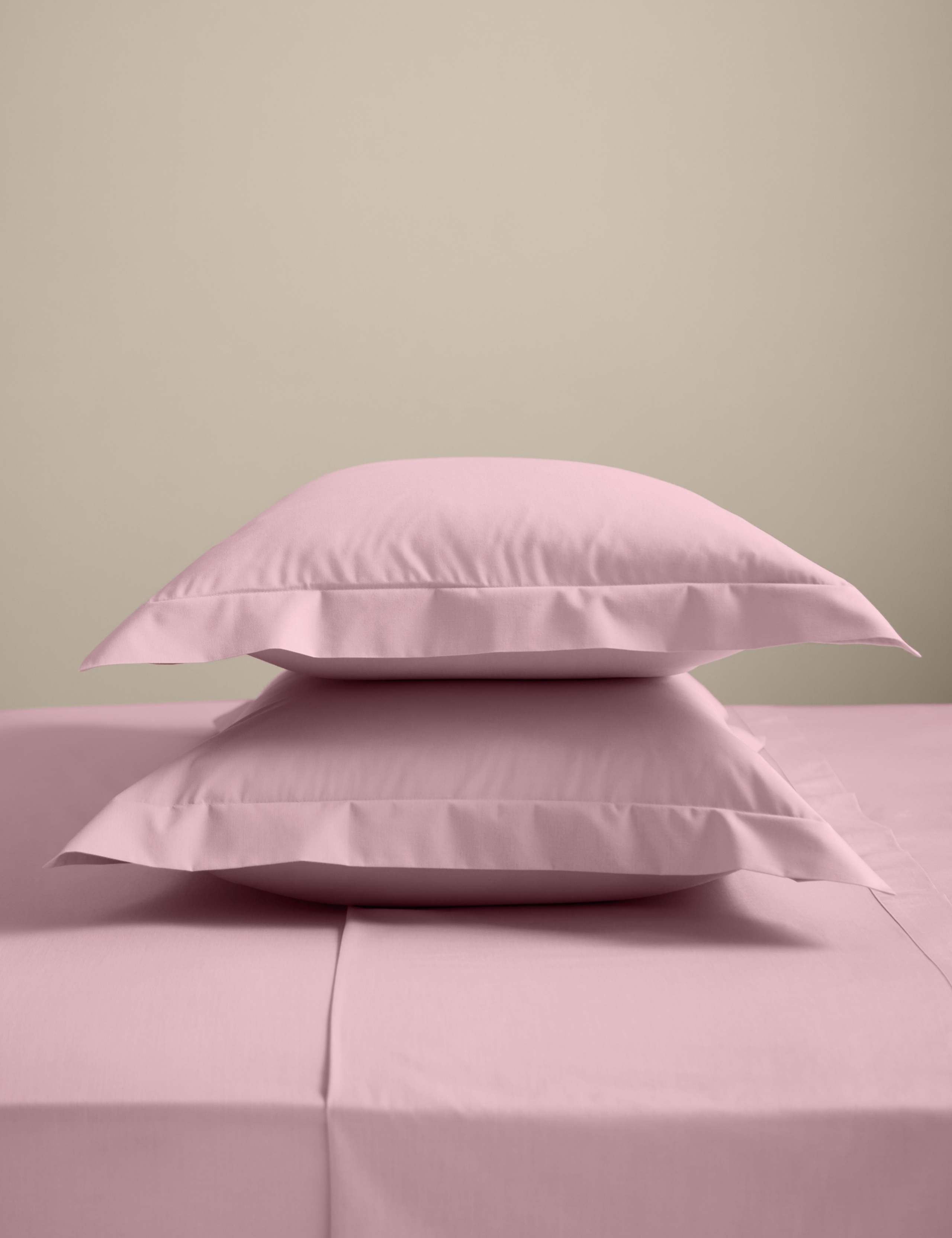 2pk Cotton Rich Oxford Pillowcases