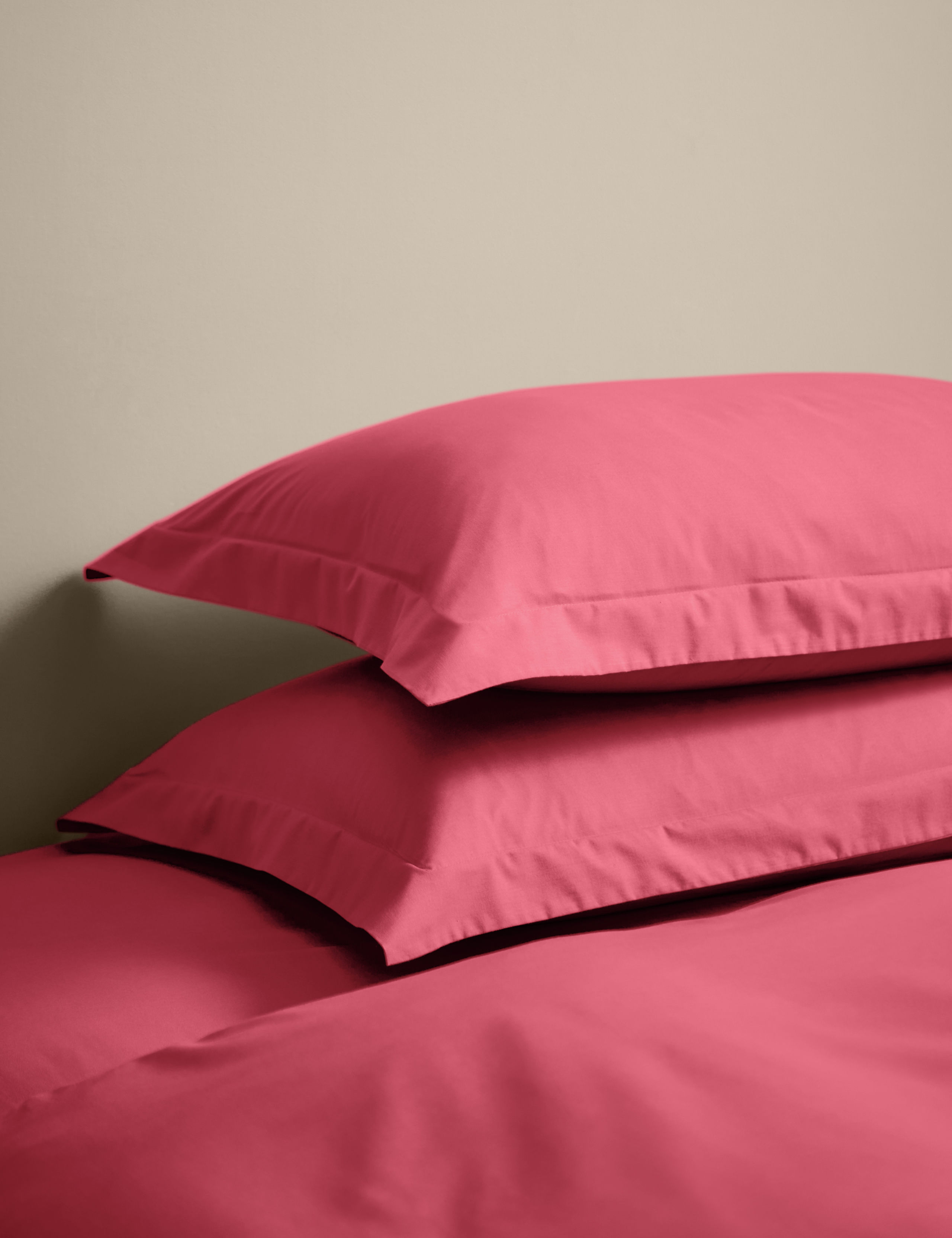 2pk Cotton Rich Oxford Pillowcases