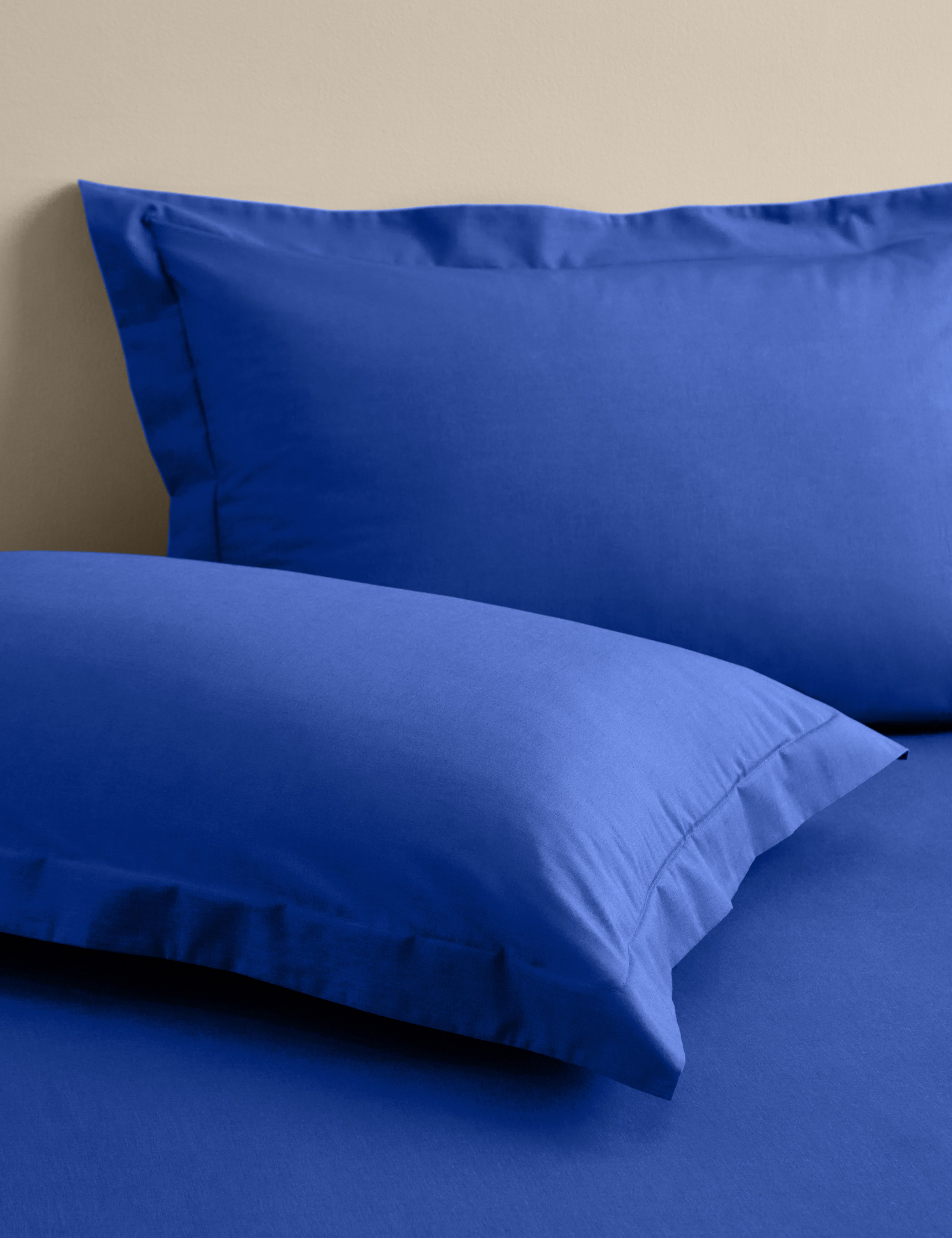 2pk Cotton Rich Oxford Pillowcases