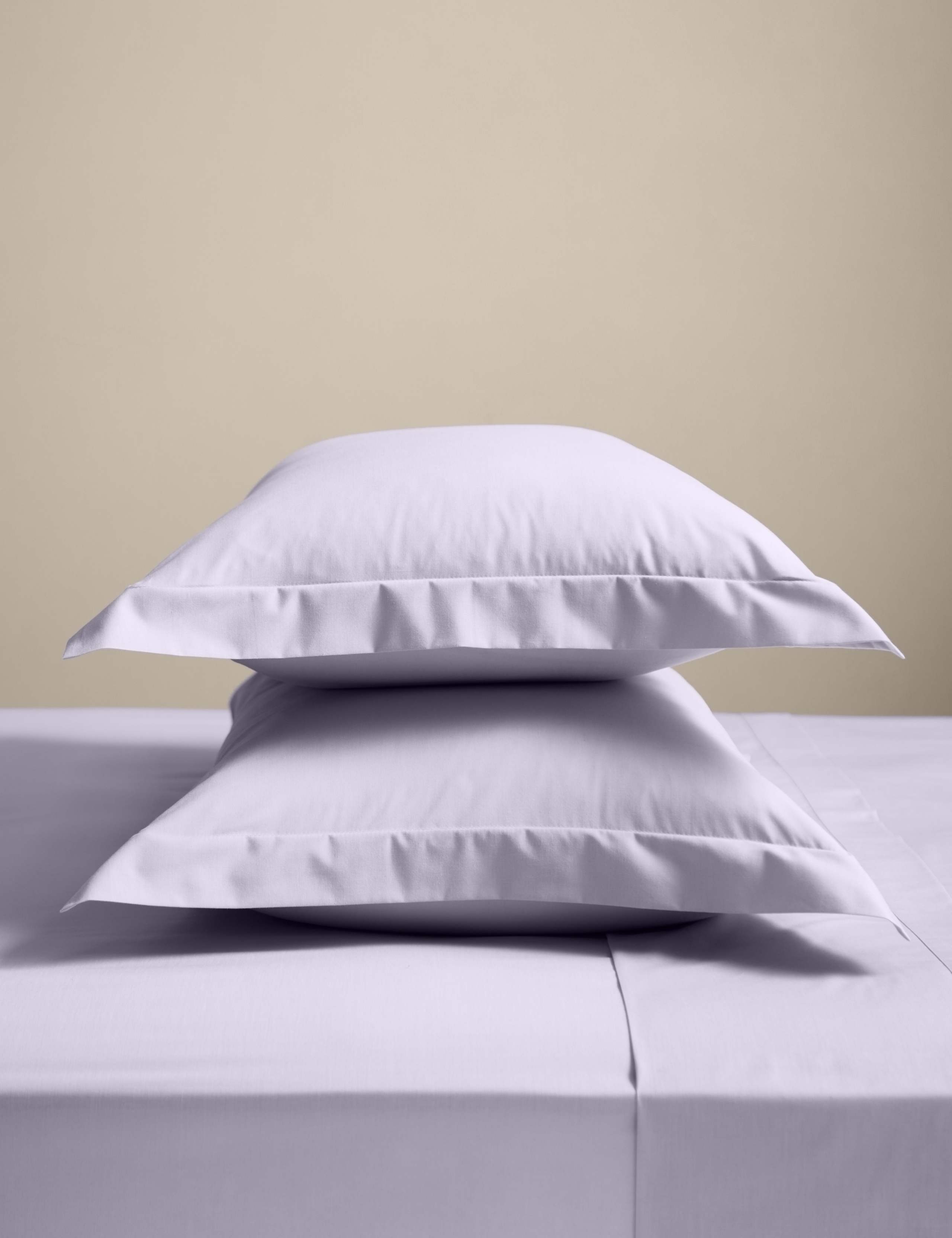 2pk Cotton Rich Oxford Pillowcases