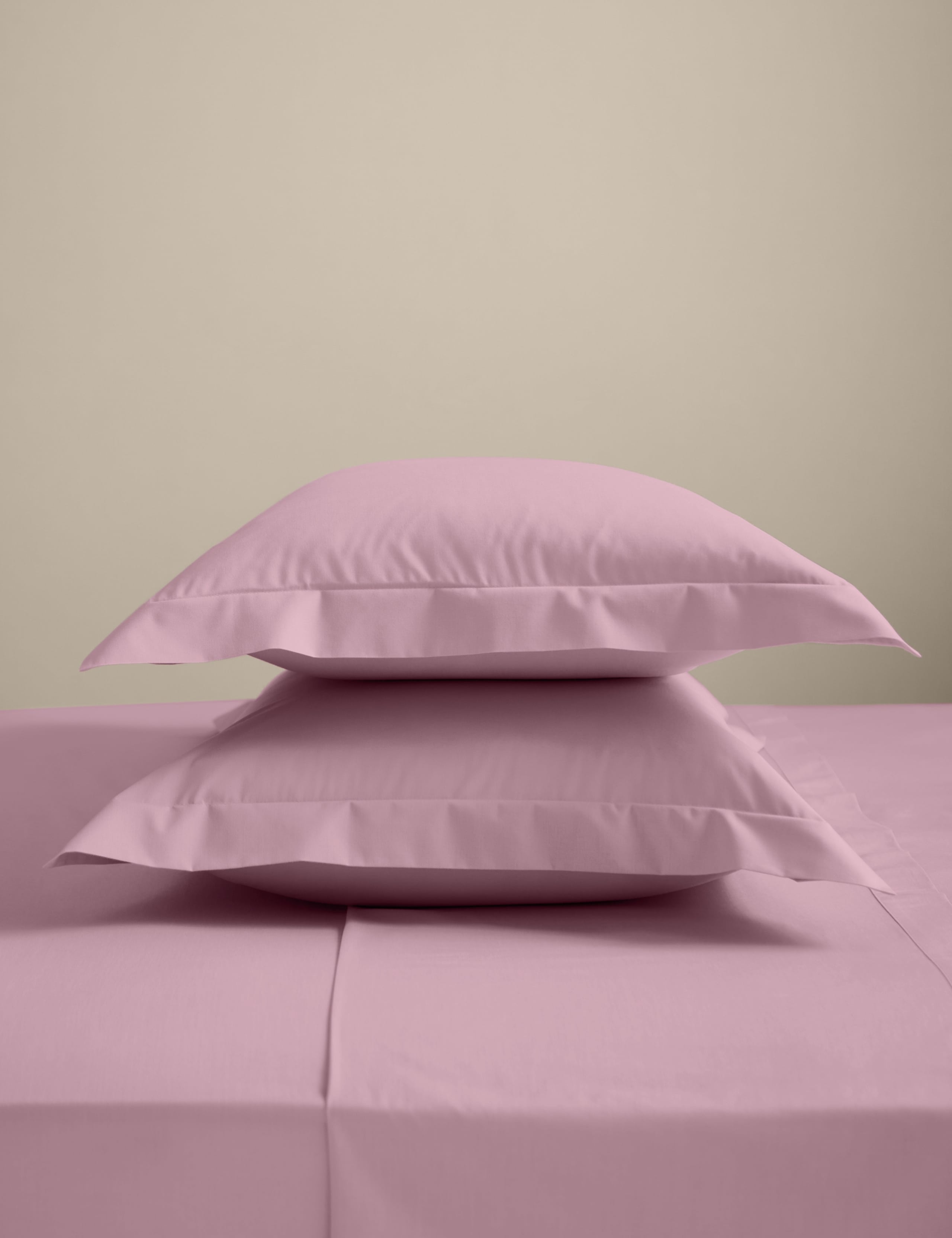 2pk Cotton Rich Oxford Pillowcases