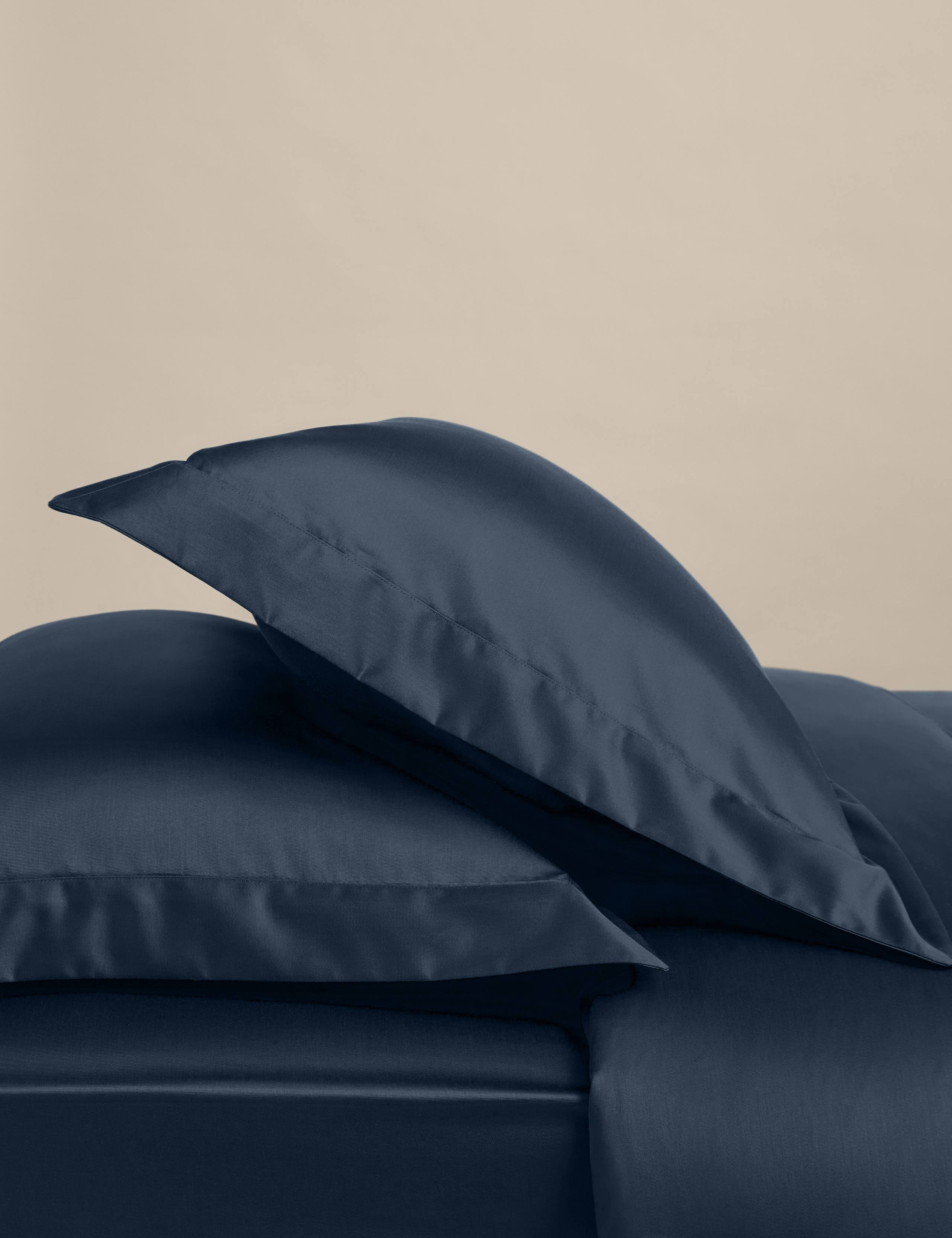 2 Pack Egyptian Cotton 400 Thread Count Silky Oxford Pillowcases