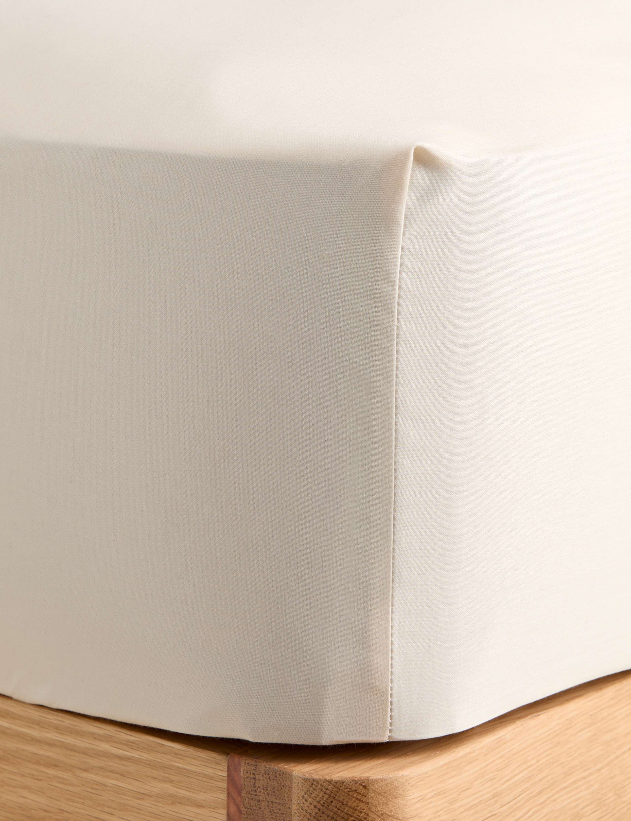 Egyptian Cotton Sateen 400 Thread Count Extra Deep Fitted Sheet
