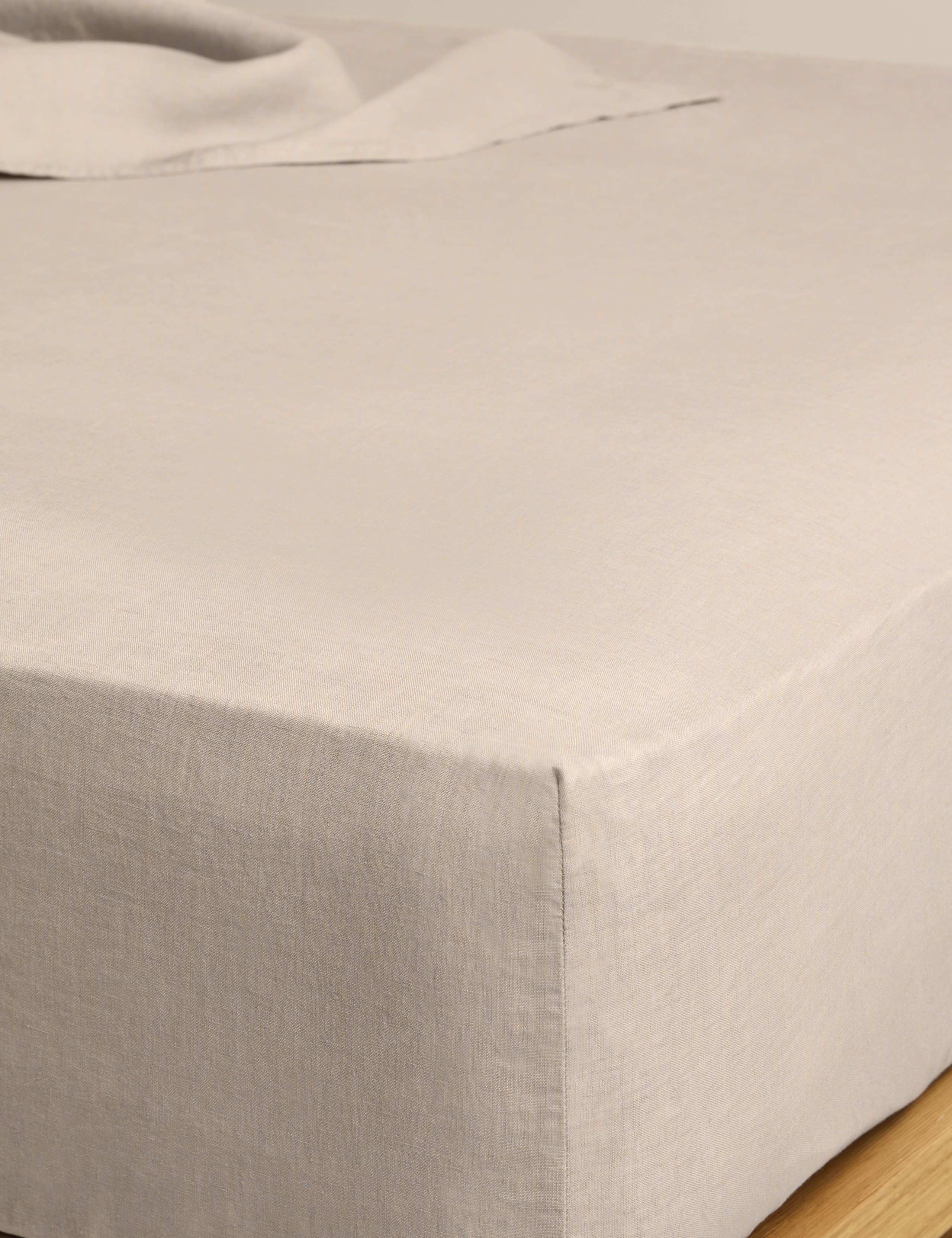 Pure Linen Deep Fitted Sheet