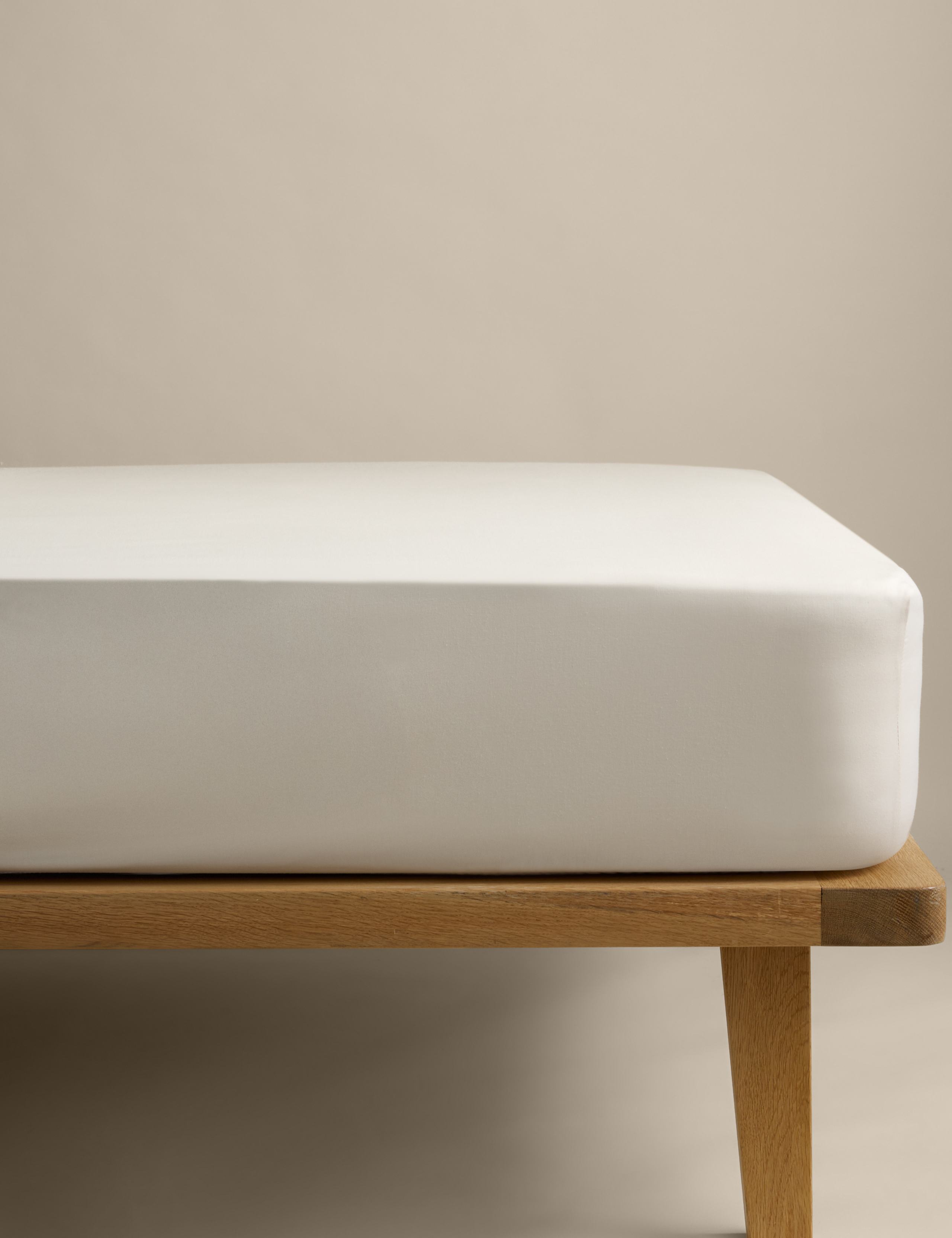Cotton Blend Non Iron Fitted Sheet